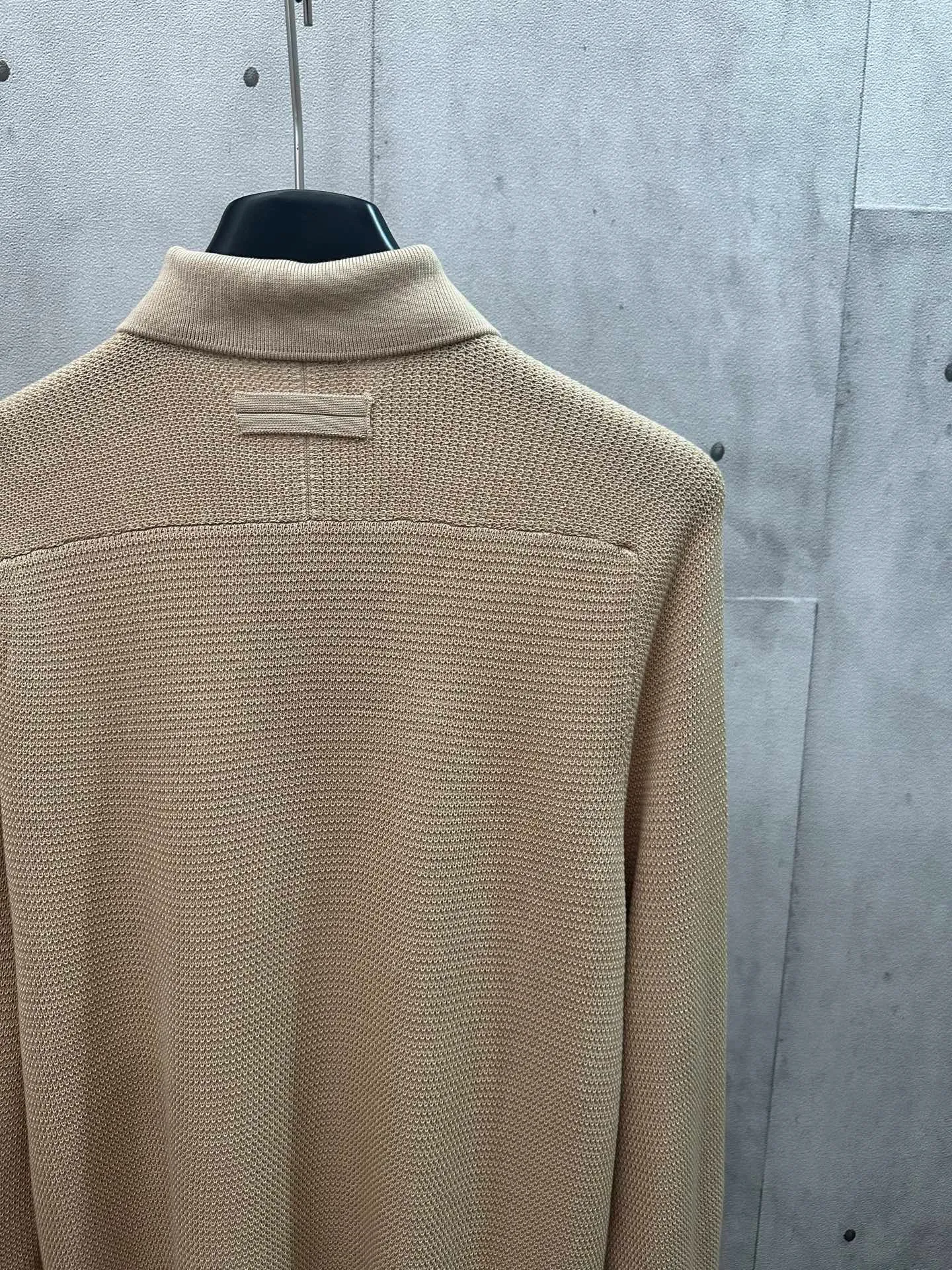 🅿️530 ZEGNA 25FW new silk cotton knitted POLO shirt Size: S M L