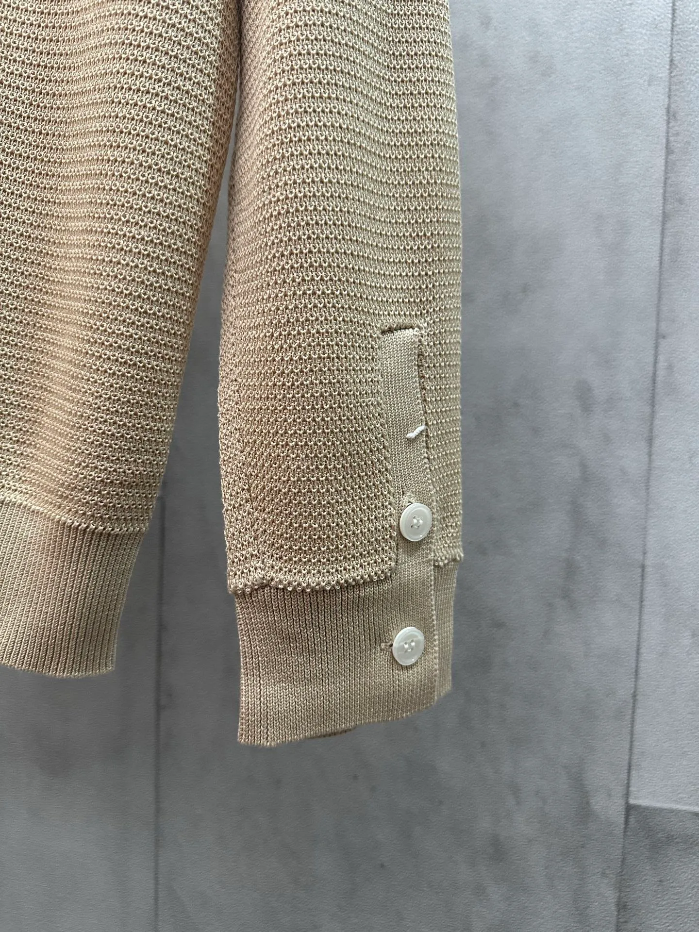 🅿️530 ZEGNA 25FW new silk cotton knitted POLO shirt Size: S M L