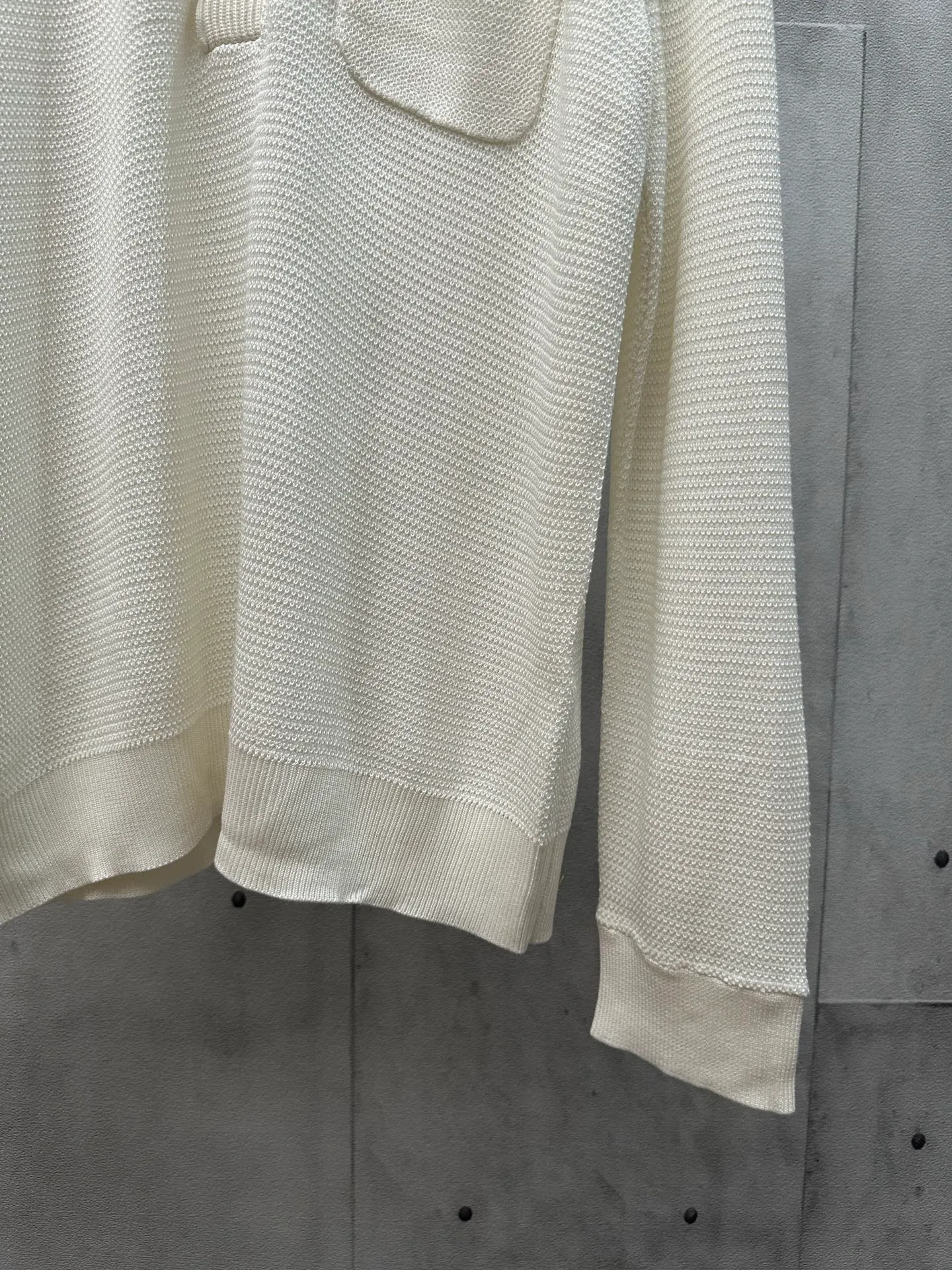 🅿️530 ZEGNA 25FW new silk cotton knitted POLO shirt Size: S M L