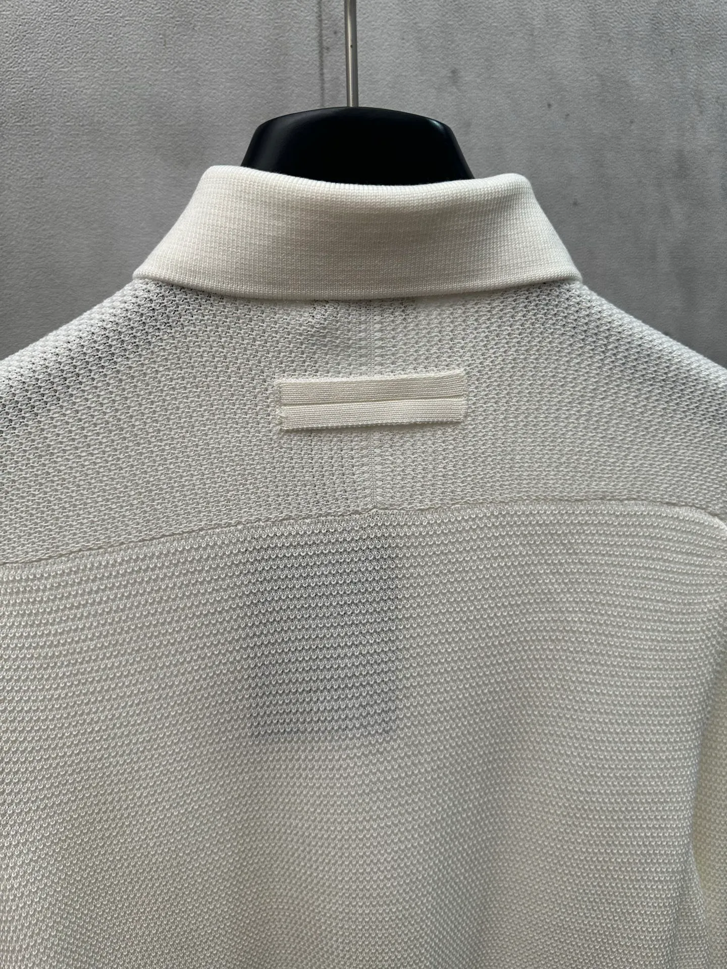 🅿️530 ZEGNA 25FW new silk cotton knitted POLO shirt Size: S M L