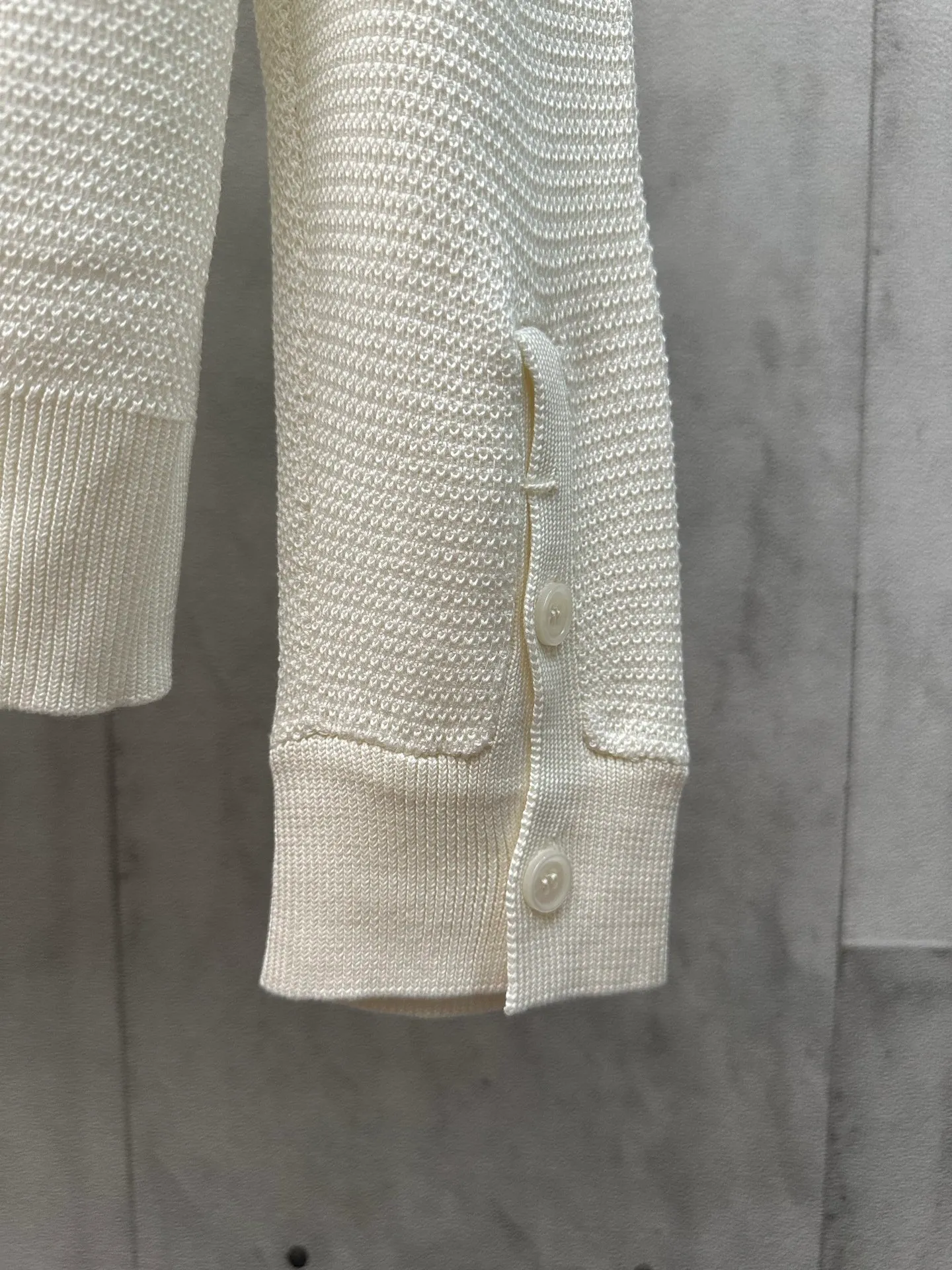 🅿️530 ZEGNA 25FW new silk cotton knitted POLO shirt Size: S M L