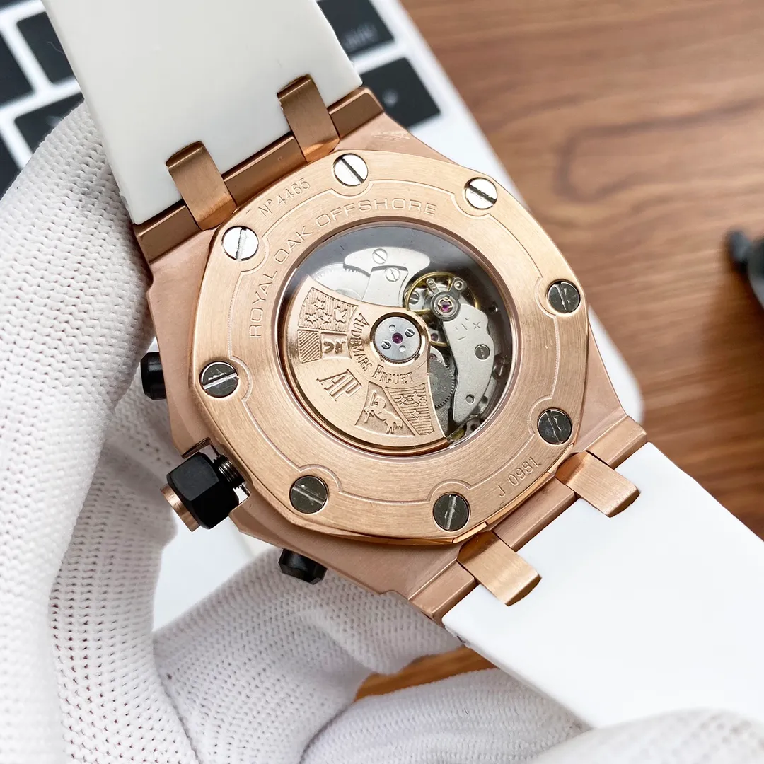 【High-end replica】💰1760! Audemars Piguet-AP Type: [Cool] Men's Watch Case: 316 stainless steel (high quality workmanship) Strap: Imported silicone strap/original buckle Movement: Advanced customized fully automatic mechanical movement (stable travel time) Material: Advanced reinforced coating mirror Size: Bezel diameter 43mm, thickness 14mm