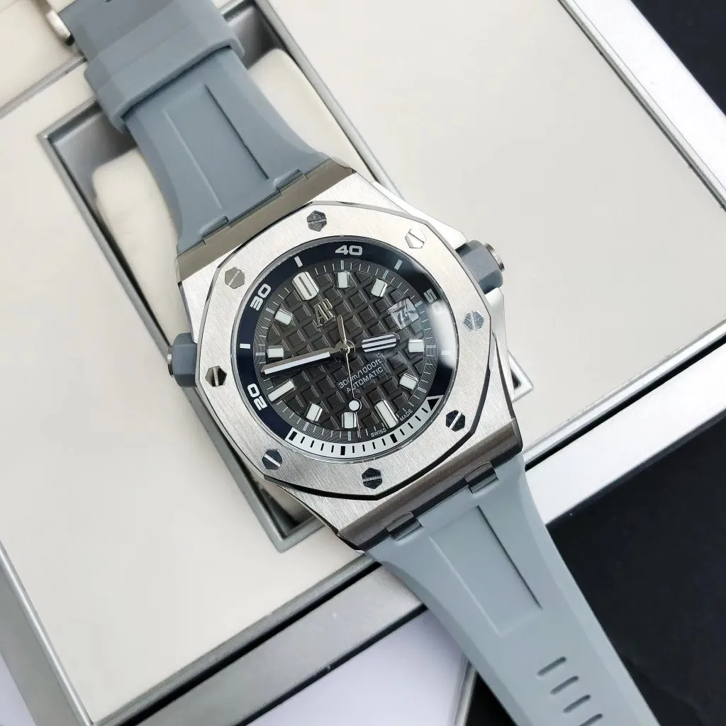 【High-end replica】💰1160! 【Customized all-in-one machine】💰1720! 2022 heavy new product [color] AP Audemars Piguet Royal Oak Offshore men's sports watch, with the same quality standards as always, equipped with sapphire glass, new Citizen movement, deep waterproof, inner shadow circle adjustable rotating chronograph function, perfectly synchronized with original details! [Movement] Still adhering to high cost performance, it uses the brand new original Citizen 9015 automatic mechanical movement imported from Japan with zero repair, and corrects the original movement top. [Case] The case is made of 316 stainless steel, white and flawless, with clear and smooth lines. The octagonal ring mouth is equipped with eight screws and the bezel is dazzling. The size is 42mm/12mm. [Literal] The color is bright under the sun and the contrast is sharp. The scales are filled with exclusive luminous light, which absorbs light quickly and has strong durability. [Bracelet] A rubber strap imported from a large manufacturer with an original large pin buckle ⚠️Please look for the exclusive quality