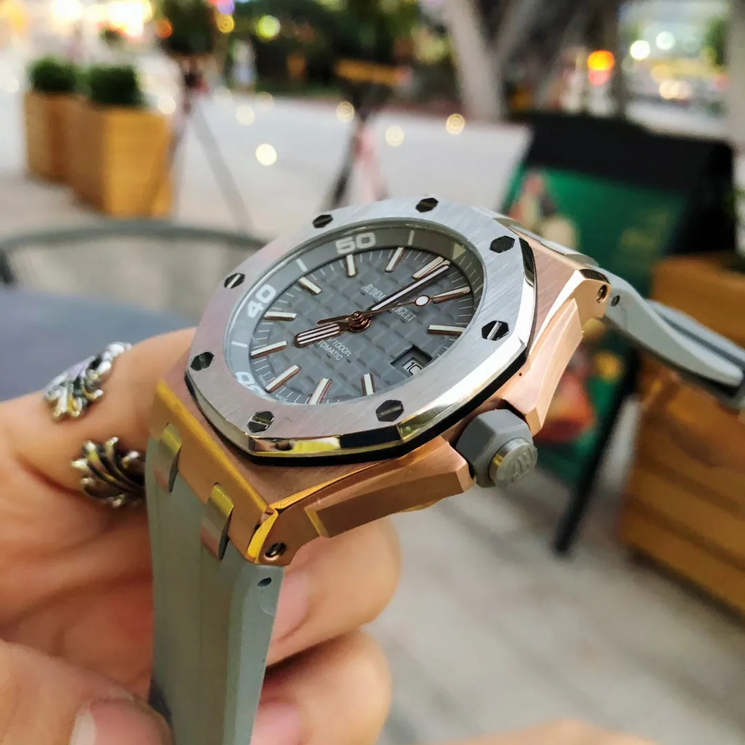 【High-end replica】💰1160! Audemars Piguet. 15710ST.OO.A002CA.01 Royal Oak Offshore Men's Mechanical Watch, size 42MM14MM, equipped with replica original Cal.3⃣1⃣2⃣0⃣ fully automatic mechanical movement, anti-glare treated sapphire💎 crystal glass, imported 316 stainless steel Ao case, equipped with imported rubber strap (original pin buckle) Friendly version, super high quality, superb workmanship, not a common product in the market, a must-have artifact for tough guys. After multiple processes of polishing and frosting, the unique octagonal bezel finally expresses sharp and angular lines. Audemars Piguet’s entry-level watch is highly recommended! ! ! It took a long time to present the most exquisite watch to all watch lovers!