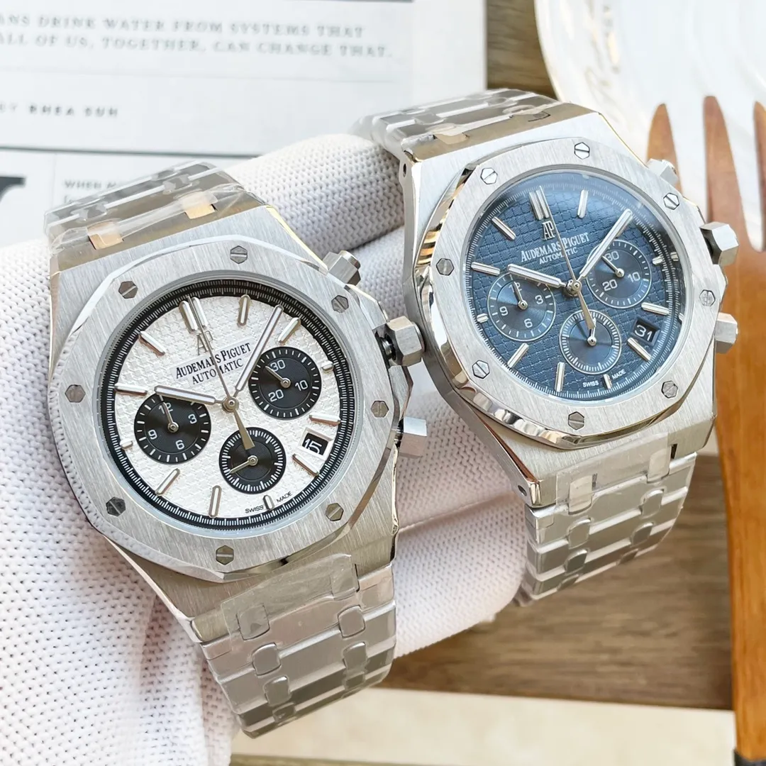 【High-end replica】💰1360! Audemars Piguet AP - ruthless goods are rampant [Lightning][Lightning][Lightning] Cool sports men's chronograph movement: 6-hand chronograph and running seconds 632L stainless steel Pure stainless steel solid core strap-original buckle Sapphire mirror Size: 42mm Thickness 15mm [Rose][Rose][Rose] It cannot be a classic!