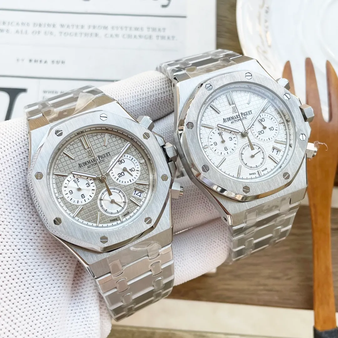 【High-end replica】💰1360! Audemars Piguet AP - ruthless goods are rampant [Lightning][Lightning][Lightning] Cool sports men's chronograph movement: 6-hand chronograph and running seconds 632L stainless steel Pure stainless steel solid core strap-original buckle Sapphire mirror Size: 42mm Thickness 15mm [Rose][Rose][Rose] It cannot be a classic!