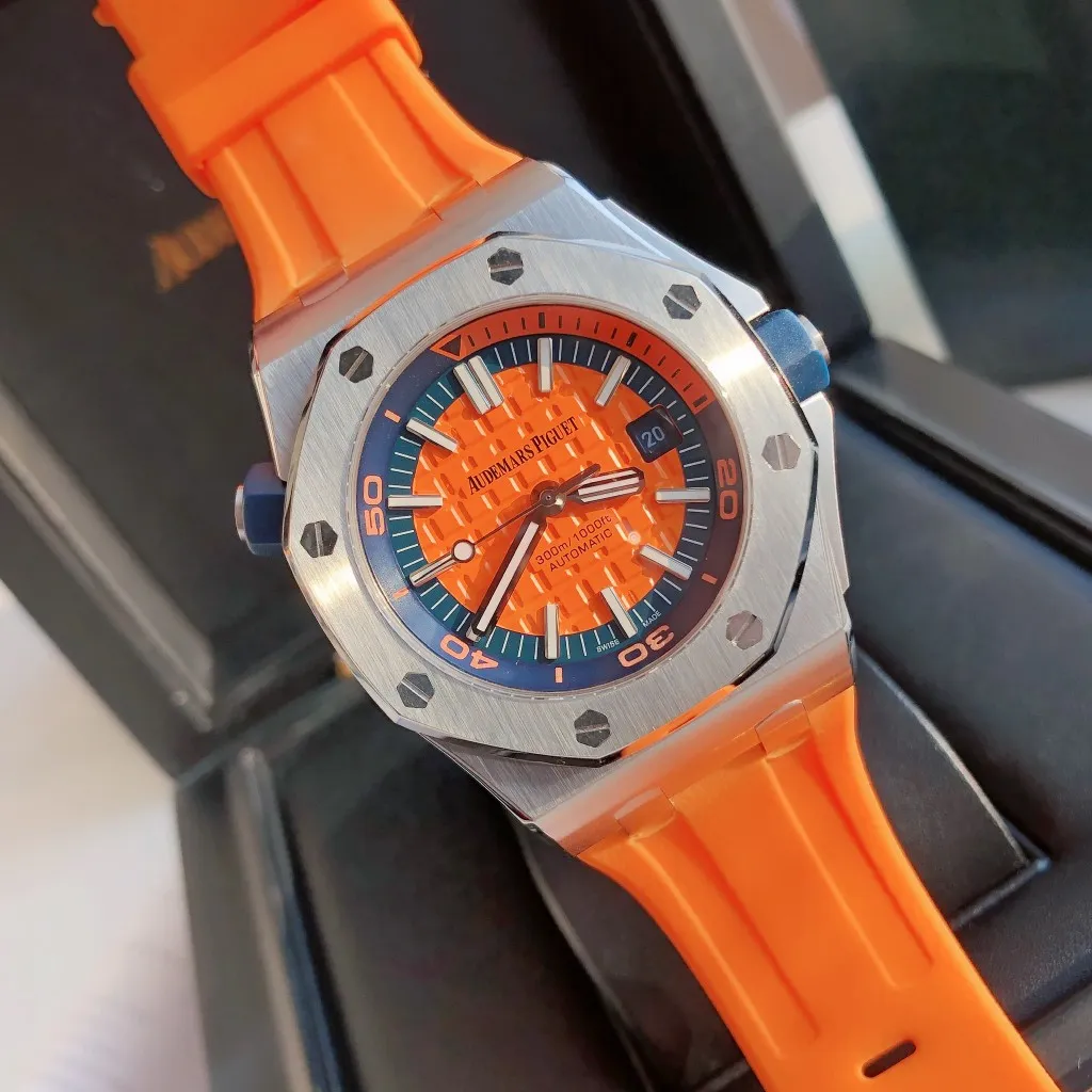 【High-end replica】💰1160! 【Customized all-in-one machine】💰1720! The 2023 heavy new product [color] Audemars Piguet Royal Oak Offshore men's sports watch has the same quality standards as always, with a sapphire mirror, a new Citizen movement, and is deeply waterproof. [Movement] The product still adheres to the high cost performance, using the 💯 brand new original Japanese imported Citizen 9015 all-in-one automatic mechanical movement [Case] ​​The case is made of 316 fine steel Lassa white flawless lines with clear and smooth lines, the octagonal ring mouth is equipped with eight screws and the bezel is bright and eye-catching, size 42mm/12mm [Literal] It adopts a large plaid text, which is bright and contrasting in the sun. [Watch Chain] The big manufacturer simultaneously imported the rubber watch strap with the original large pin buckle!