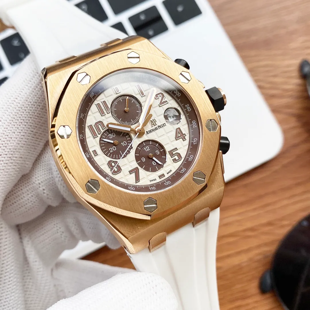 【High-end replica】💰1720! Audemars Piguet ‼ ️Royal Oak Offshore Series-26470IO.OO.A006CA.01 Anti-glare treated mineral glass Size 42mm*14mm, waterproof tape with AP original pin buckle Equipped with a replica of the original 3126 rotor Fully automatic mechanical movement Octagonal brushed steel case with mesh surface The dial has Audemars Piguet's exclusive "Méga Tapisserie" super large plaid decoration, which has a strong three-dimensional effect and has been upgraded with super luminous function. 100 meters waterproof, super high quality in the market, super A workmanship, cold and domineering, a different kind of tough guy🔥hot recommendation🔥