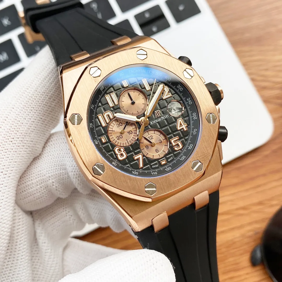 【High-end replica】💰1720! Audemars Piguet ‼ ️Royal Oak Offshore Series-26470IO.OO.A006CA.01 Anti-glare treated mineral glass Size 42mm*14mm, waterproof tape with AP original pin buckle Equipped with a replica of the original 3126 rotor Fully automatic mechanical movement Octagonal brushed steel case with mesh surface The dial has Audemars Piguet's exclusive "Méga Tapisserie" super large plaid decoration, which has a strong three-dimensional effect and has been upgraded with super luminous function. 100 meters waterproof, super high quality in the market, super A workmanship, cold and domineering, a different kind of tough guy🔥hot recommendation🔥
