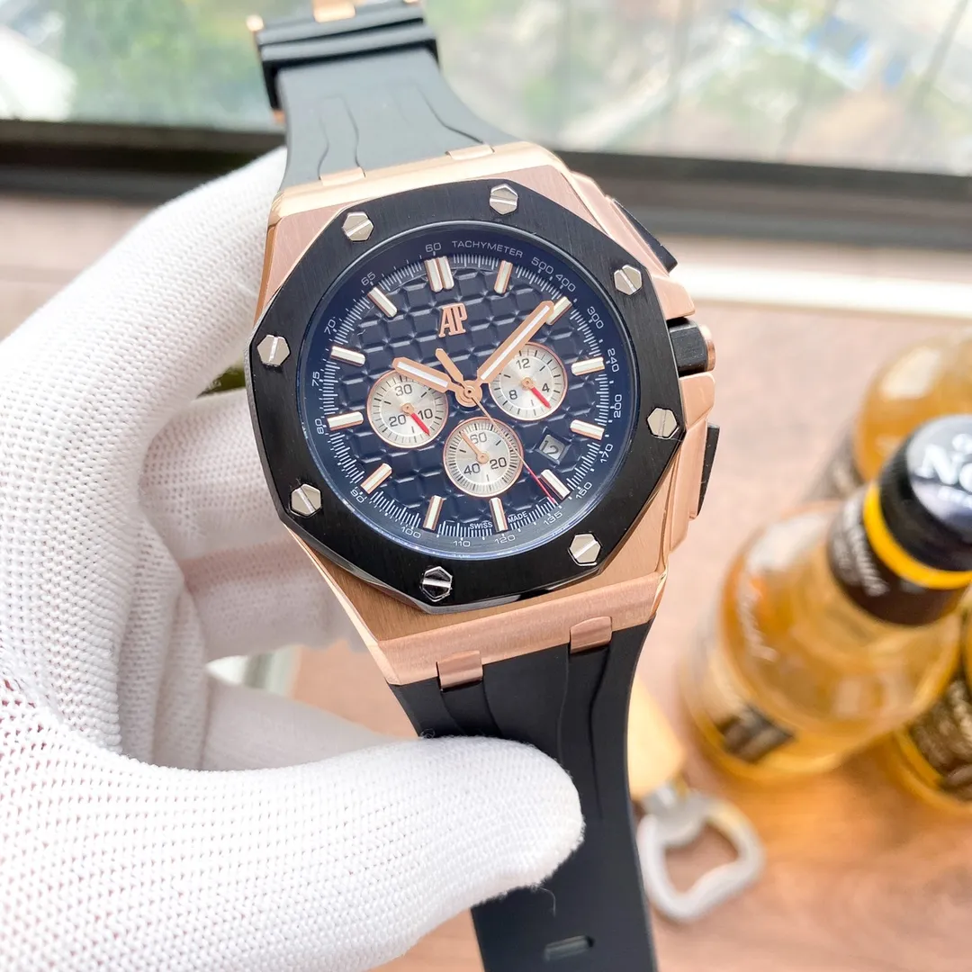 【High-end replica】💰1920! New model debut - Audemars Piguet's new offshore 26420!  The most cost-effective version on the market, Audemars Piguet, is consistent with the original and has the highest quality on the market) Audemars Piguet Royal Oak Offshore series, self-winding mechanical movement (upgraded from the original 4401 automatic hammer, closer to the original version), movement model: imported Swiss 2836 plywood movement, 316L stainless steel case, anti-glare crystal glass mirror, 100 meters super waterproof (can be used for diving and swimming) 43mm diameter, 14.4mm thickness consistent with the original version, the dial has Audemars Piguet's exclusive "Méga" Tapisserie" super large plaid decoration, with a strong three-dimensional effect, upgraded super luminous function, the entire case is CNC processed, perfectly restoring the original structure, the strap is made of rubber, the softness is consistent with the original, showing the domineering nature of men⚠️Please look for the exclusive quality