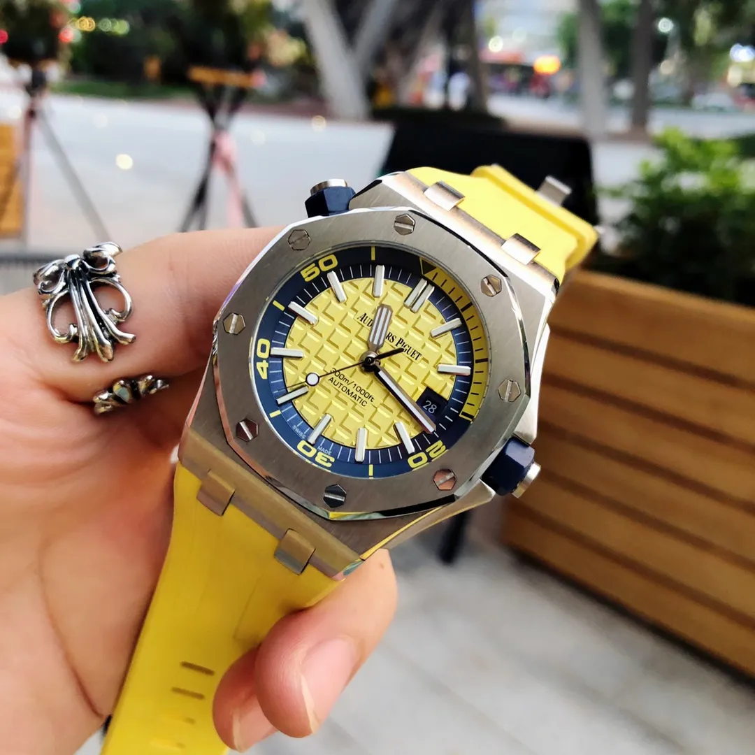 【High-end replica】💰1160! Audemars Piguet. 15710ST.OO.A002CA.01 Royal Oak Offshore Men's Mechanical Watch, size 42MM14MM, equipped with replica original Cal.3⃣1⃣2⃣0⃣ fully automatic mechanical movement, anti-glare treated sapphire💎 crystal glass, imported 316 stainless steel Ao case, equipped with imported rubber strap (original pin buckle) Friendly version, super high quality, superb workmanship, not a common product in the market, a must-have artifact for tough guys. After multiple processes of polishing and frosting, the unique octagonal bezel finally expresses sharp and angular lines. Audemars Piguet’s entry-level watch is highly recommended! ! ! It took a long time to present the most exquisite watch to all watch lovers!