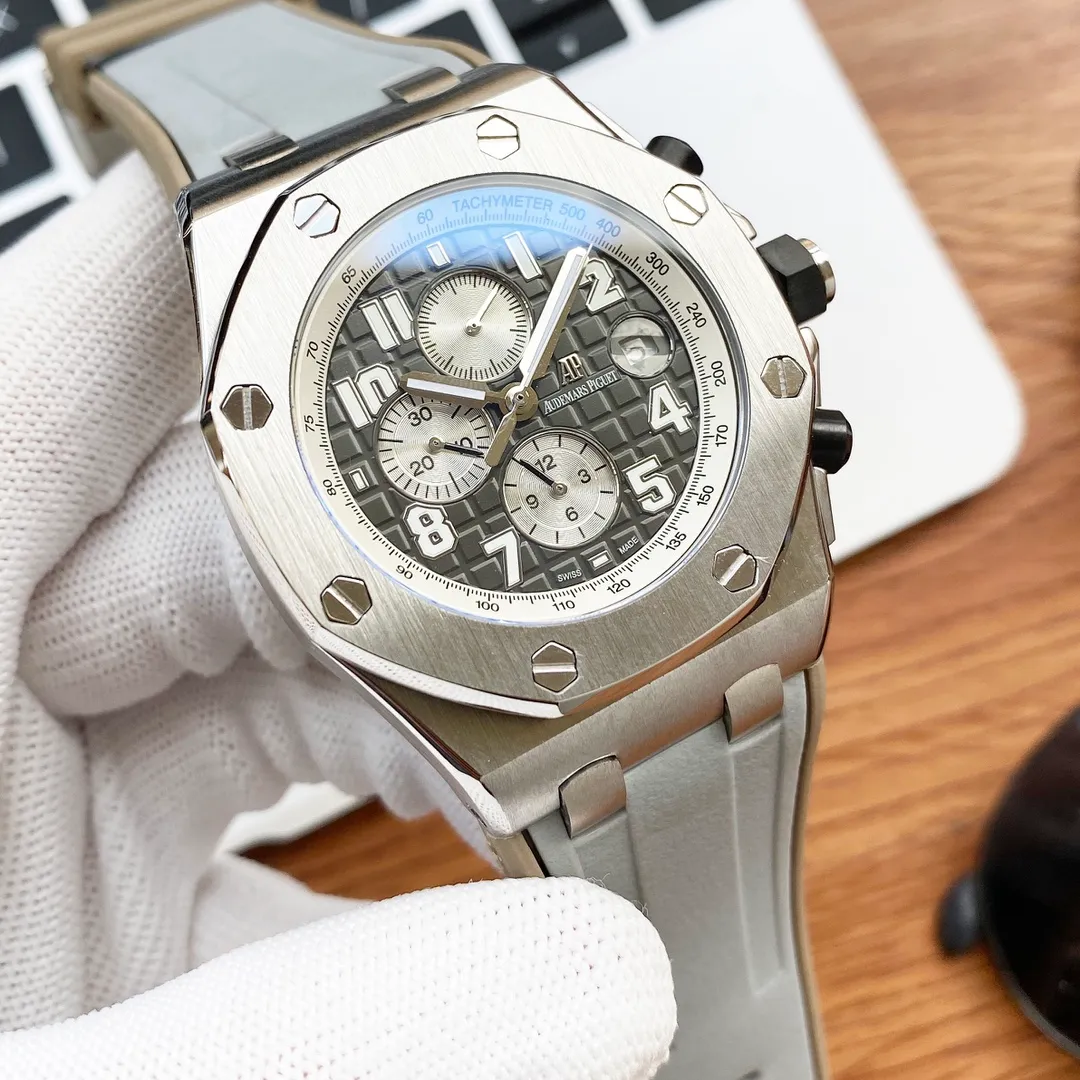 【High-end replica】💰1720! Audemars Piguet ‼ ️Royal Oak Offshore Series-26470IO.OO.A006CA.01 Anti-glare treated mineral glass Size 42mm*14mm, waterproof tape with AP original pin buckle Equipped with a replica of the original 3126 rotor Fully automatic mechanical movement Octagonal brushed steel case with mesh surface The dial has Audemars Piguet's exclusive "Méga Tapisserie" super large plaid decoration, which has a strong three-dimensional effect and has been upgraded with super luminous function. 100 meters waterproof, super high quality in the market, super A workmanship, cold and domineering, a different kind of tough guy🔥hot recommendation🔥