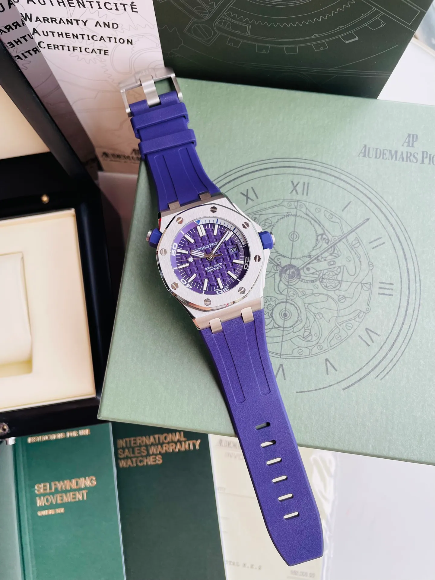 【High-end replica】💰1160 【Top-level replica】💰3440! Audemars Piguet 15710ST.OO.A002CA.01 Royal Oak Offshore Men's Mechanical Watch, size 42MM14MM, with replica original Cal.3️⃣1️⃣2️⃣0️⃣ fully automatic mechanical movement, anti-glare treated sapphire💎 crystal glass, imported 316 stainless steel case Paired with imported rubber strap, original pin buckle, people-friendly version, super high quality, super A workmanship, not ordinary goods in the market, good value for money, a must-have artifact for tough guys. After multiple processes of polishing and frosting, the unique octagonal bezel finally expresses sharp and angular lines. Audemars Piguet's entry-level watch is highly recommended! ! ! It takes a long time to present the most exquisite watches to all watch lovers!