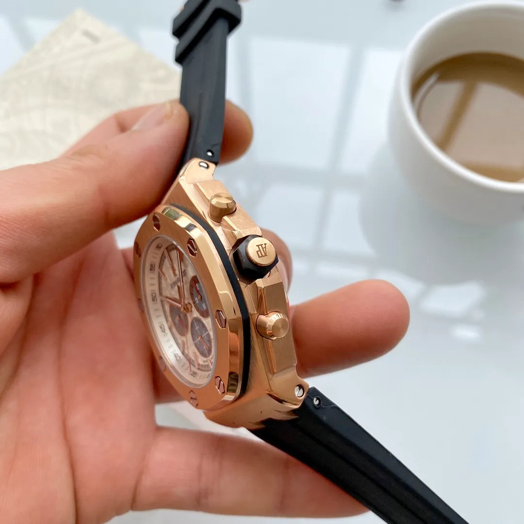 【Foreign trade import】💰2400! Audemars Piguet ‼ Royal Oak Offshore Limited Series Anti-glare treated mineral glass Size 44mm*14mm Waterproof tape with AP original pin buckle Equipped with original 3126 automatic hammer Fully automatic mechanical movement for more accurate travel time! Octagonal brushed steel shell with mesh surface, 100 meters waterproof, genuine model: 26415CE.OO.A002CA.02 (super high quality in the market, super A workmanship, cold, domineering, different tough guy🔥) Welcome to reprint! ! !
