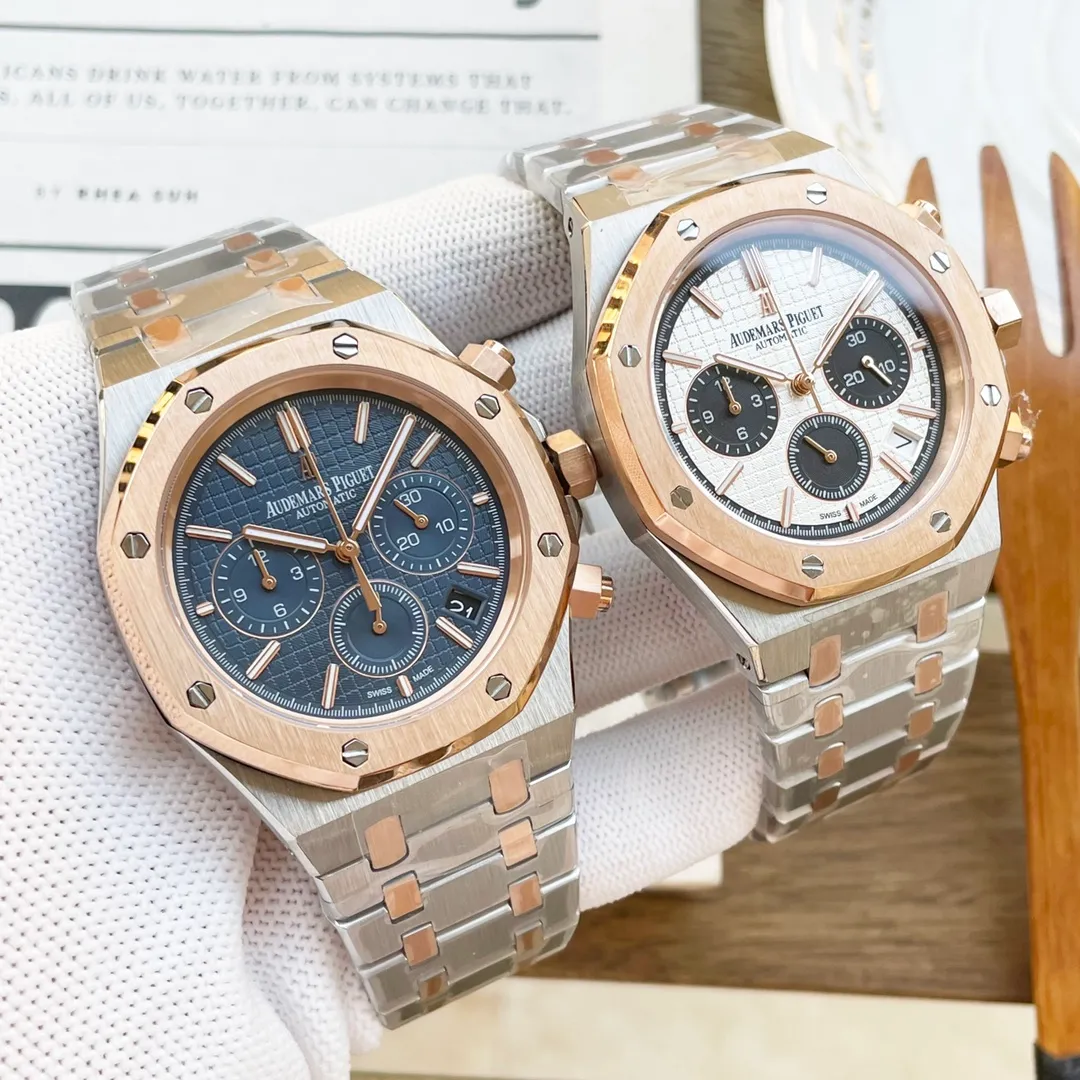 【High-end replica】💰1360! Audemars Piguet AP - ruthless goods are rampant [Lightning][Lightning][Lightning] Cool sports men's chronograph movement: 6-hand chronograph and running seconds 632L stainless steel Pure stainless steel solid core strap-original buckle Sapphire mirror Size: 42mm Thickness 15mm [Rose][Rose][Rose] It cannot be a classic!