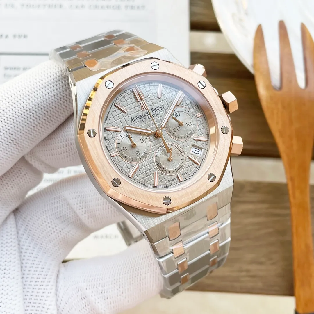 【High-end replica】💰1360! Audemars Piguet AP - ruthless goods are rampant [Lightning][Lightning][Lightning] Cool sports men's chronograph movement: 6-hand chronograph and running seconds 632L stainless steel Pure stainless steel solid core strap-original buckle Sapphire mirror Size: 42mm Thickness 15mm [Rose][Rose][Rose] It cannot be a classic!