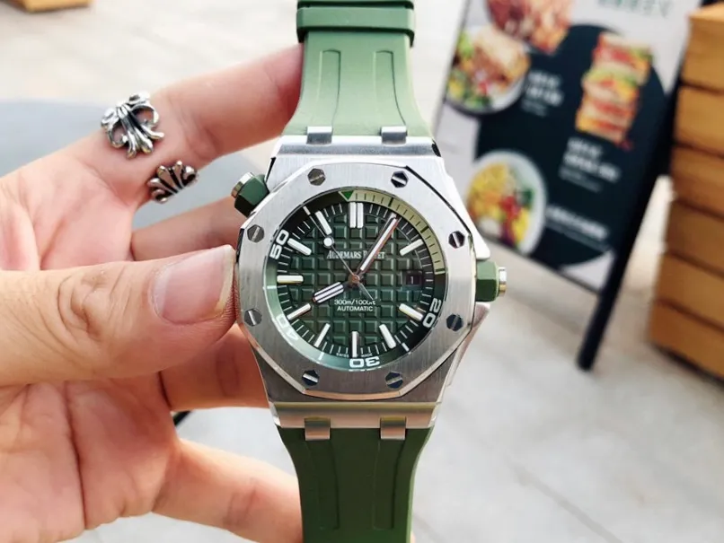 【High-end replica】💰1160! Audemars Piguet. 15710ST.OO.A002CA.01 Royal Oak Offshore Men's Mechanical Watch, size 42MM14MM, equipped with replica original Cal.3⃣1⃣2⃣0⃣ fully automatic mechanical movement, anti-glare treated sapphire💎 crystal glass, imported 316 stainless steel Ao case, equipped with imported rubber strap (original pin buckle) Friendly version, super high quality, superb workmanship, not a common product in the market, a must-have artifact for tough guys. After multiple processes of polishing and frosting, the unique octagonal bezel finally expresses sharp and angular lines. Audemars Piguet’s entry-level watch is highly recommended! ! ! It took a long time to present the most exquisite watch to all watch lovers!