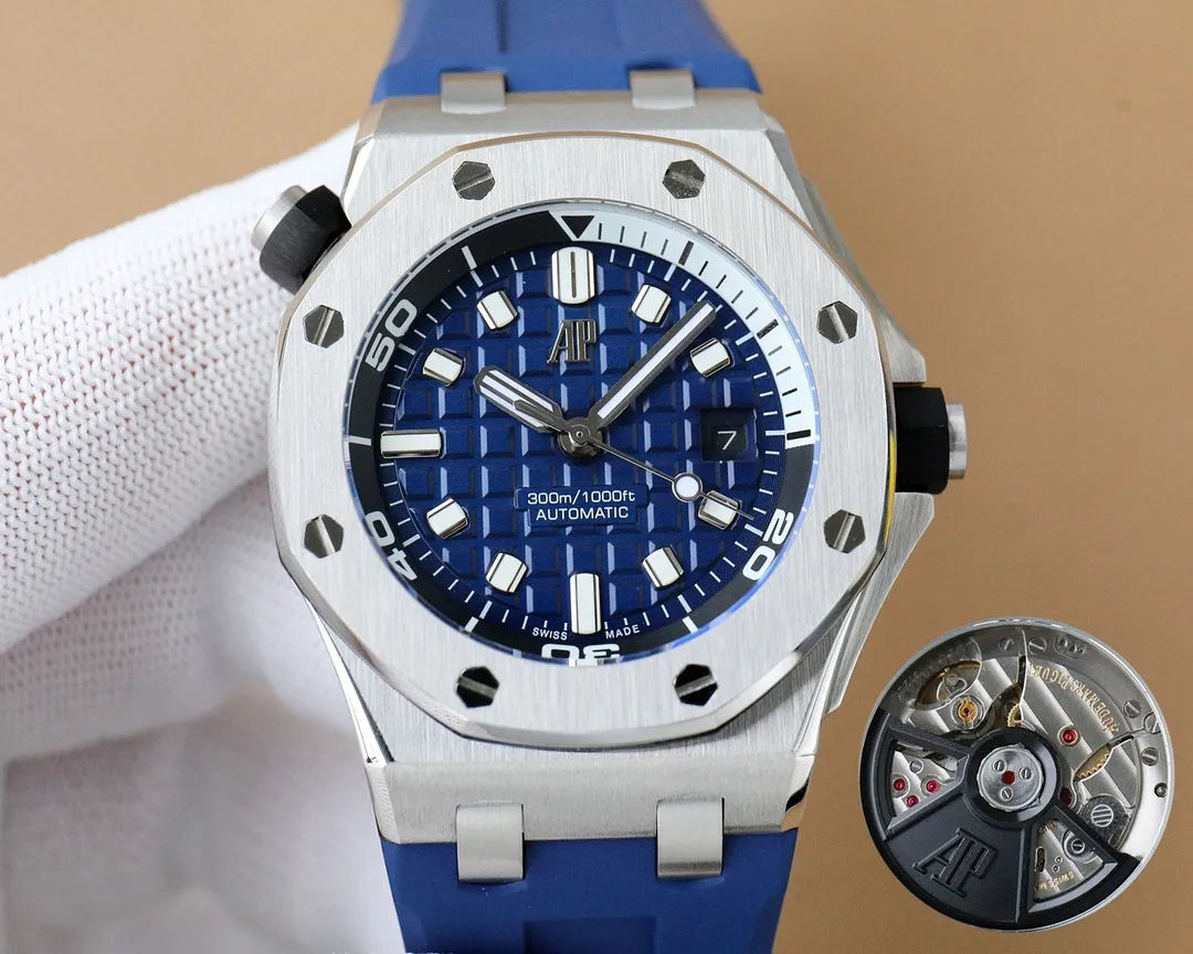 Audemars Piguet 15720ST.OO.A052CA.01 Royal Oak Offshore Men's Mechanical Watch, size 42MM14MM, with replica original Caliber 4️⃣3️⃣0️⃣8️⃣ fully automatic mechanical movement, anti-glare treated sapphire💎 crystal glass, imported 316 stainless steel case, with imported fluororubber strap Original pin buckle, people-friendly version, super high quality, super A workmanship, not ordinary goods in the market, good value for money, a must-have artifact for tough guys. After multiple processes of polishing and frosting, AP’s unique octagonal bezel finally expresses sharp and angular lines. Audemars Piguet’s entry-level watch is highly recommended! ! ! It took a long time to present the most exquisite watches to all watch lovers, and a pair of original straps will be given as a random gift 🔥Top products, high quality products constantly🔥