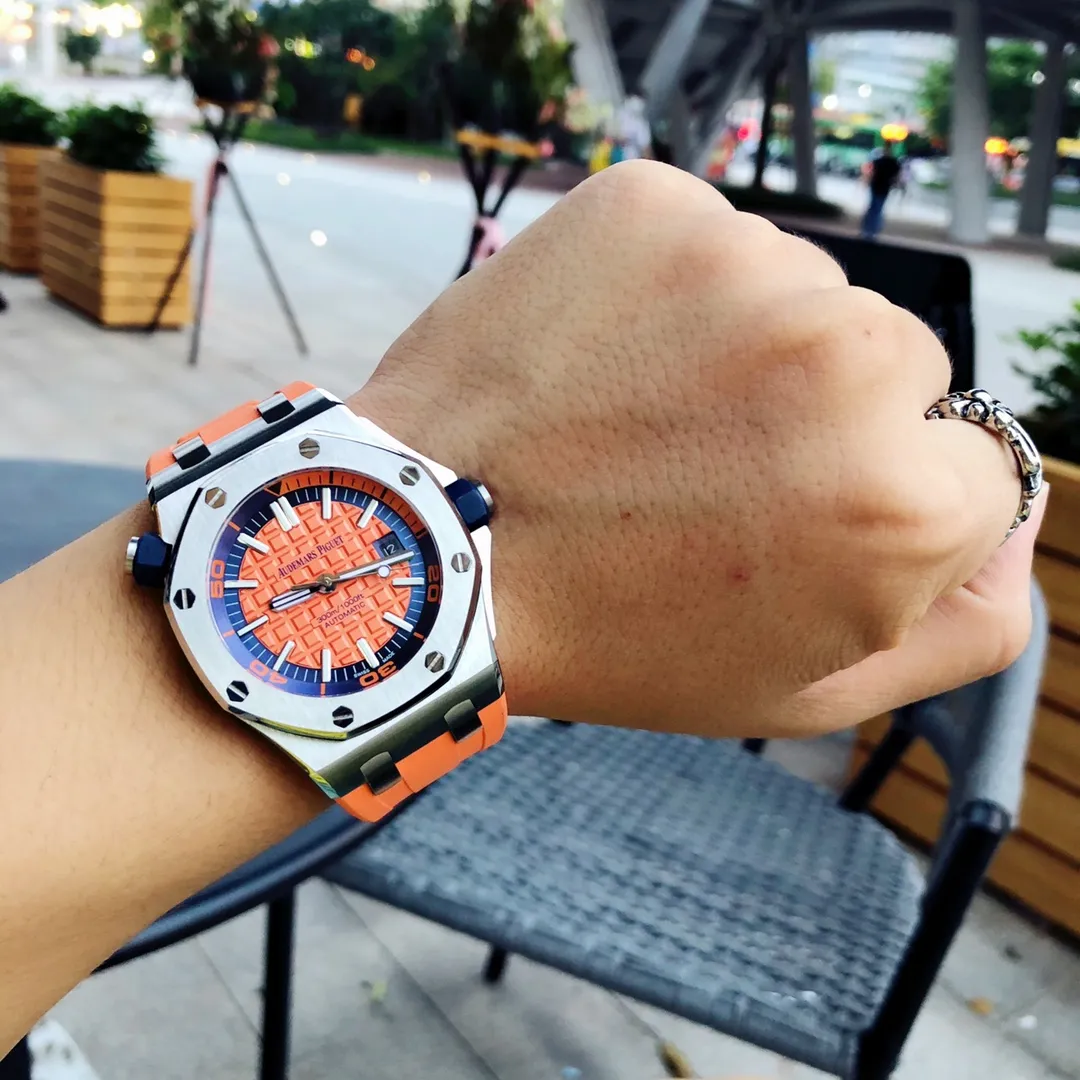 【High-end replica】💰1160! Audemars Piguet. 15710ST.OO.A002CA.01 Royal Oak Offshore Men's Mechanical Watch, size 42MM14MM, equipped with replica original Cal.3⃣1⃣2⃣0⃣ fully automatic mechanical movement, anti-glare treated sapphire💎 crystal glass, imported 316 stainless steel Ao case, equipped with imported rubber strap (original pin buckle) Friendly version, super high quality, superb workmanship, not a common product in the market, a must-have artifact for tough guys. After multiple processes of polishing and frosting, the unique octagonal bezel finally expresses sharp and angular lines. Audemars Piguet’s entry-level watch is highly recommended! ! ! It took a long time to present the most exquisite watch to all watch lovers!