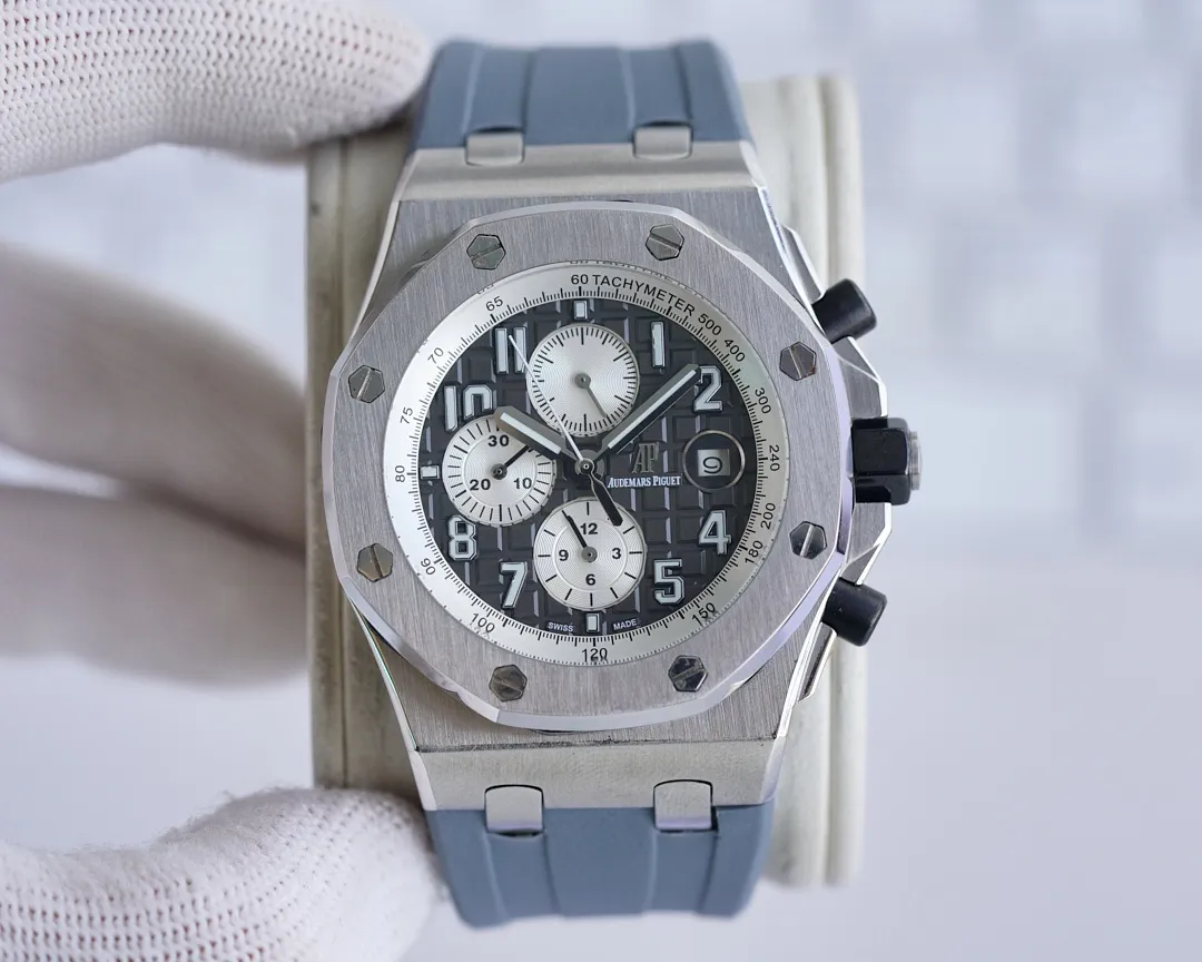 【Customized all-in-one machine】💰1720! Audemars Piguet🇨🇭Royal Oak Style: Men's mechanical watch Movement model: Imported Citizen 9015 all-in-one mechanical movement Table diameter: 42mm case Material: 316 xin stainless steel Watch mirror material: Mineral wear-resistant glass Extreme return🔥Top product, high quality products constantly🔥