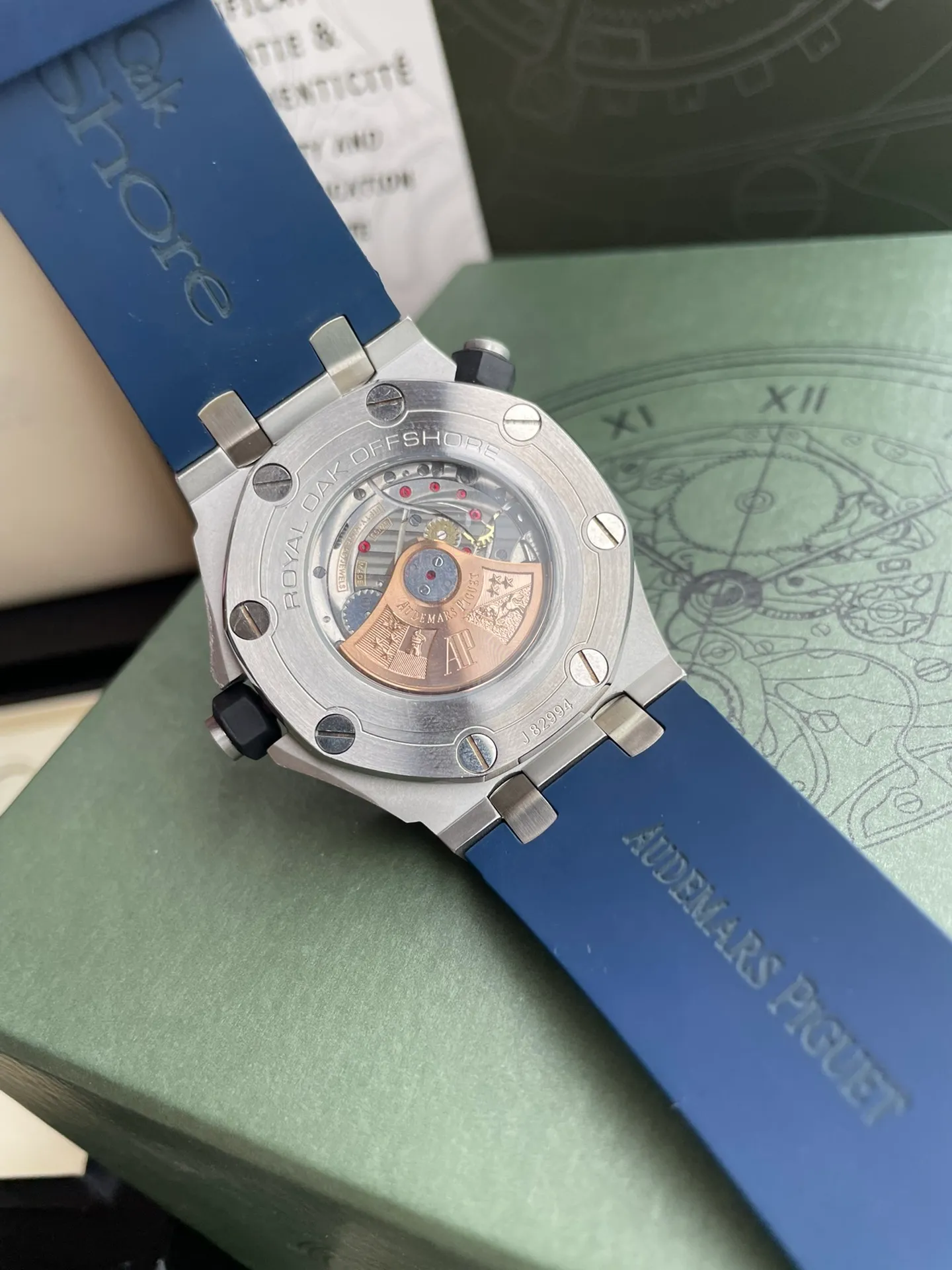 【High-end replica】💰1160 【Top-level replica】💰3440! Audemars Piguet 15710ST.OO.A002CA.01 Royal Oak Offshore Men's Mechanical Watch, size 42MM14MM, with replica original Cal.3️⃣1️⃣2️⃣0️⃣ fully automatic mechanical movement, anti-glare treated sapphire💎 crystal glass, imported 316 stainless steel case Paired with imported rubber strap, original pin buckle, people-friendly version, super high quality, super A workmanship, not ordinary goods in the market, good value for money, a must-have artifact for tough guys. After multiple processes of polishing and frosting, the unique octagonal bezel finally expresses sharp and angular lines. Audemars Piguet's entry-level watch is highly recommended! ! ! It takes a long time to present the most exquisite watches to all watch lovers!