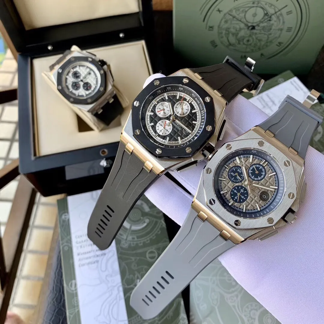 【Top replica】💰3300! Audemars Piguet ‼ ️Royal Oak Offshore Series Anti-glare treated sapphire crystal glass Size 45mm*14mm Waterproof tape with AP original pin buckle Equipped with replica original Swiss 2836 fully automatic mechanical movement Octagonal brushed steel case with grid surface The highest version on the market Super high quality Super A workmanship Cold, domineering and different