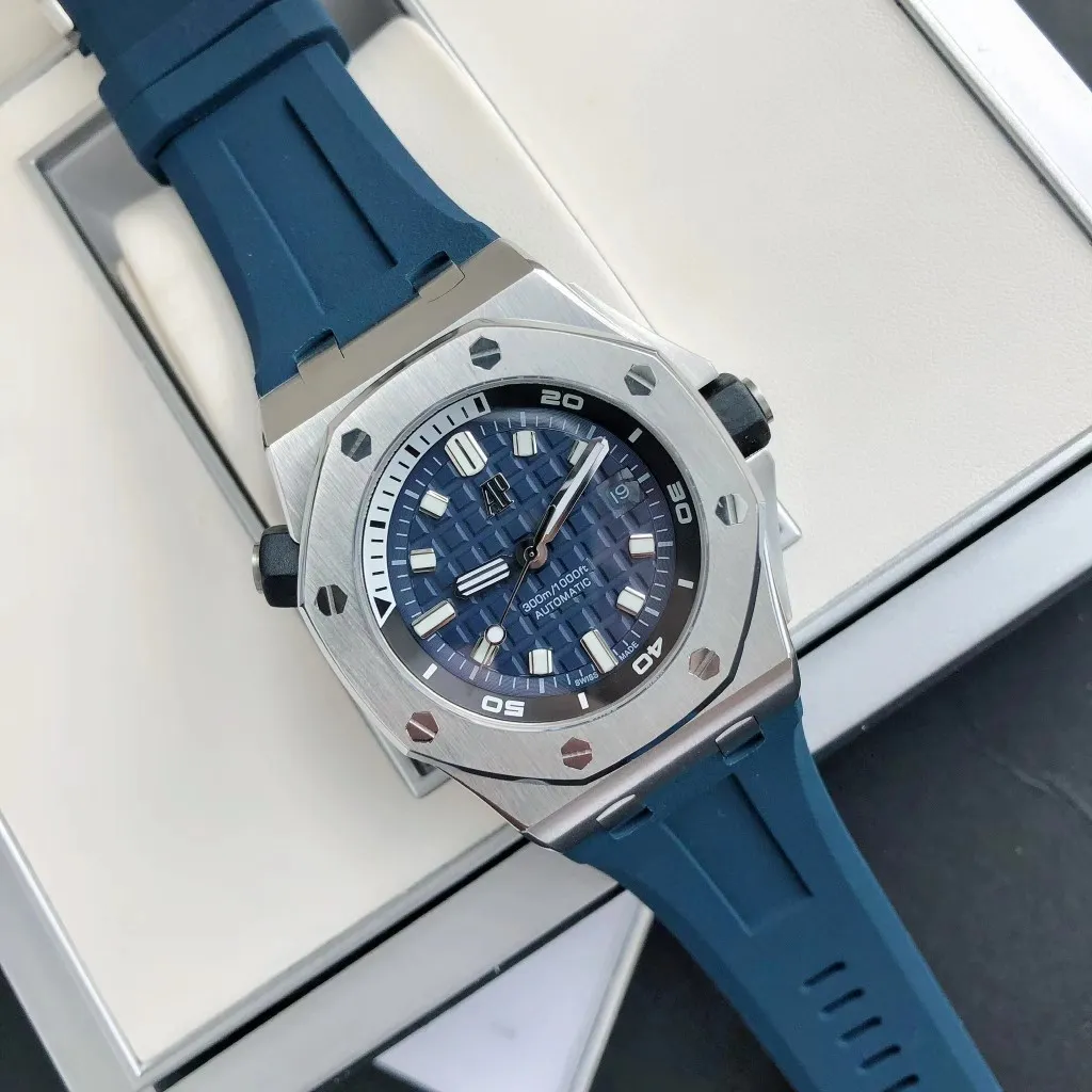 【High-end replica】💰1160! 【Customized all-in-one machine】💰1720! 2022 heavy new product [color] AP Audemars Piguet Royal Oak Offshore men's sports watch, with the same quality standards as always, equipped with sapphire glass, new Citizen movement, deep waterproof, inner shadow circle adjustable rotating chronograph function, perfectly synchronized with original details! [Movement] Still adhering to high cost performance, it uses the brand new original Citizen 9015 automatic mechanical movement imported from Japan with zero repair, and corrects the original movement top. [Case] The case is made of 316 stainless steel, white and flawless, with clear and smooth lines. The octagonal ring mouth is equipped with eight screws and the bezel is dazzling. The size is 42mm/12mm. [Literal] The color is bright under the sun and the contrast is sharp. The scales are filled with exclusive luminous light, which absorbs light quickly and has strong durability. [Bracelet] A rubber strap imported from a large manufacturer with an original large pin buckle ⚠️Please look for the exclusive quality
