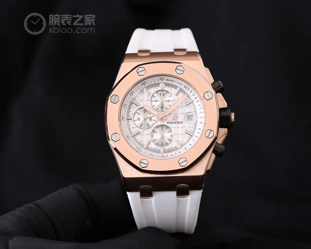 【Foreign Trade Import】💰1960! Audemars Piguet🔥 Audemars Piguet Royal Oak Offshore series, multi-functional self-winding mechanical movement, using imported 316L stainless steel case, original pin buckle, anti-glare crystal glass mirror, 100 meters super waterproof (can dive and swim) 42mm diameter, 13MM thickness, the dial has Audemars Piguet's exclusive "Méga" Tapisserie" super large plaid decoration, with a strong three-dimensional effect, upgraded super luminous function, the entire case is CNC processed, perfectly restoring the original structure, the strap is made of rubber, the softness is consistent with the original, super A workmanship⚠️Please look for exclusive quality! Welcome to reprint!