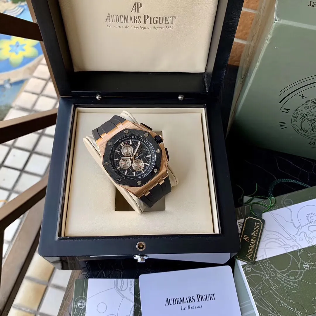 【Top replica】💰3300! Audemars Piguet ‼ ️Royal Oak Offshore Series Anti-glare treated sapphire crystal glass Size 45mm*14mm Waterproof tape with AP original pin buckle Equipped with replica original Swiss 2836 fully automatic mechanical movement Octagonal brushed steel case with grid surface The highest version on the market Super high quality Super A workmanship Cold, domineering and different