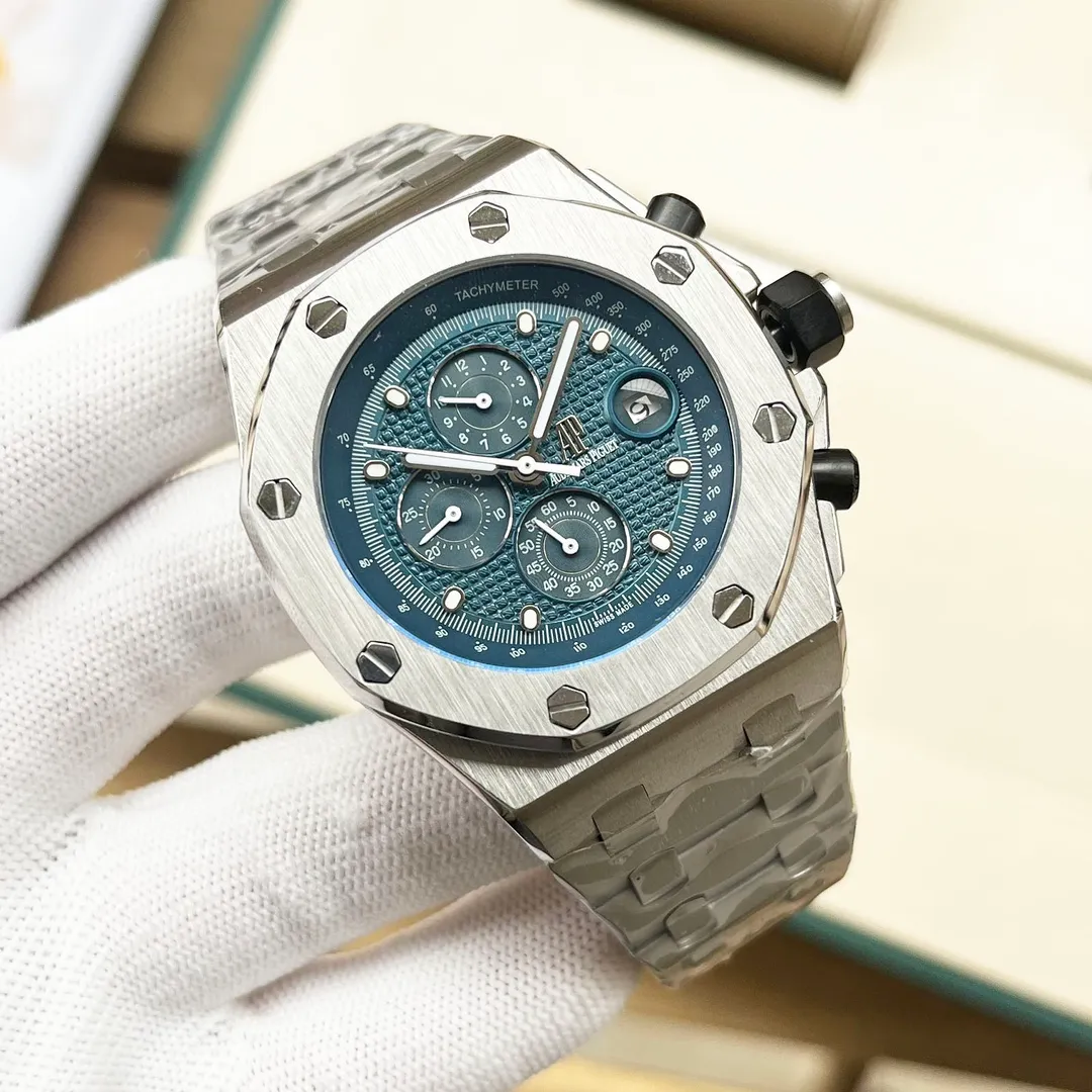 【Customized all-in-one machine】💰1920! Audemars Piguet is consistent with the original, super high quality in the market) Audemars Piguet Royal Oak Offshore series, self-winding mechanical movement (upgraded from the original 3126 automatic hammer, closer to the original version), new dial with three-dimensional hydraulic effect, 316L stainless steel case, Class A luminous display, ultra-high hardness crystal glass mirror, 100-meter super waterproof (can be used for diving and swimming) 42mm diameter, 14mm thickness, the dial has Audemars Piguet's exclusive "Méga" Tapisserie" plaid decoration, with a strong three-dimensional effect, upgraded super luminous function, the entire case is CNC processed, perfectly restoring the original structure, the strap is 316L stainless steel, the appearance is consistent with the original, showing the domineering nature of men🔥Produced by AD, the best products are constantly coming🔥