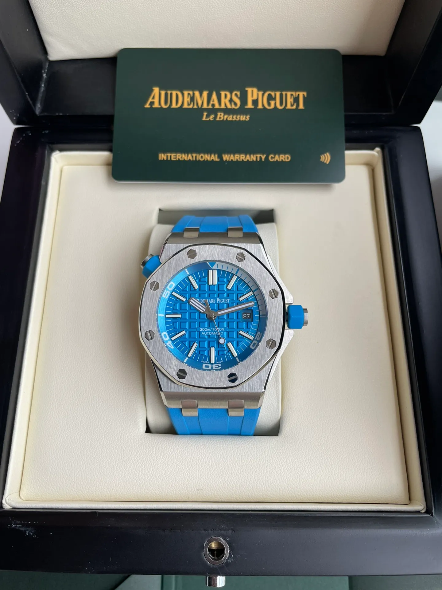 【High-end replica】💰1160 【Top-level replica】💰3440! Audemars Piguet 15710ST.OO.A002CA.01 Royal Oak Offshore Men's Mechanical Watch, size 42MM14MM, with replica original Cal.3️⃣1️⃣2️⃣0️⃣ fully automatic mechanical movement, anti-glare treated sapphire💎 crystal glass, imported 316 stainless steel case Paired with imported rubber strap, original pin buckle, people-friendly version, super high quality, super A workmanship, not ordinary goods in the market, good value for money, a must-have artifact for tough guys. After multiple processes of polishing and frosting, the unique octagonal bezel finally expresses sharp and angular lines. Audemars Piguet's entry-level watch is highly recommended! ! ! It takes a long time to present the most exquisite watches to all watch lovers!