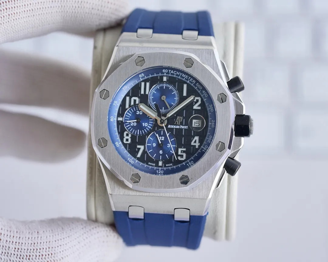 【Customized all-in-one machine】💰1720! Audemars Piguet🇨🇭Royal Oak Style: Men's mechanical watch Movement model: Imported Citizen 9015 all-in-one mechanical movement Table diameter: 42mm case Material: 316 xin stainless steel Watch mirror material: Mineral wear-resistant glass Extreme return🔥Top product, high quality products constantly🔥