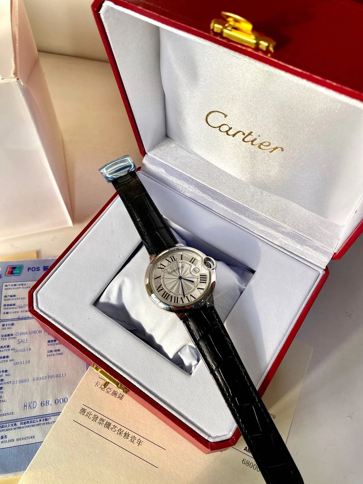 [High-end replica] 💰620 Couple model 💏 Cartier Blue Balloon! ! Stainless steel case, imported quartz movement! ! Convex coated mirror! ! Three sizes are available, 28mm 33mm 36mm for women and 42mm for men! !