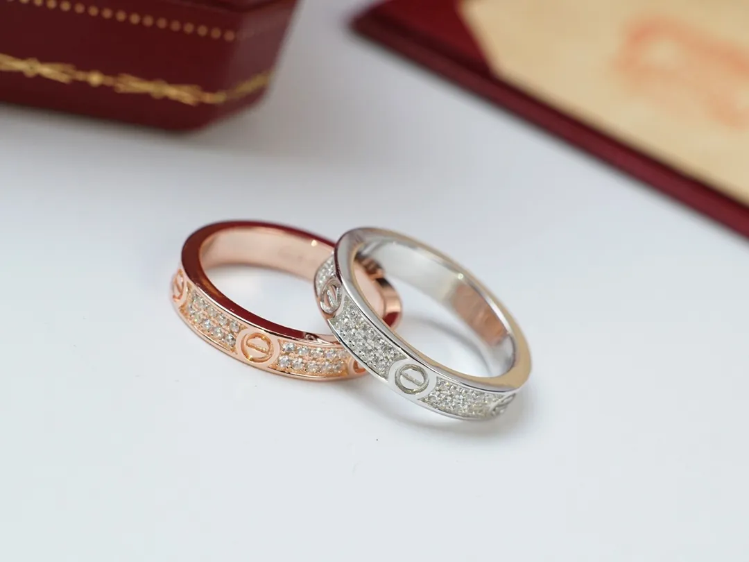 【1:1 replica】💰240 each! S9️⃣2️⃣5️⃣Cartier Baby's Breath Ring❗❗❗Accessories Cartier Cartier official website latest release 👉🏻The popular narrow version LOVE baby's breath ring is more exquisite ~ Such a beautiful thing, you must have #6789码#💋