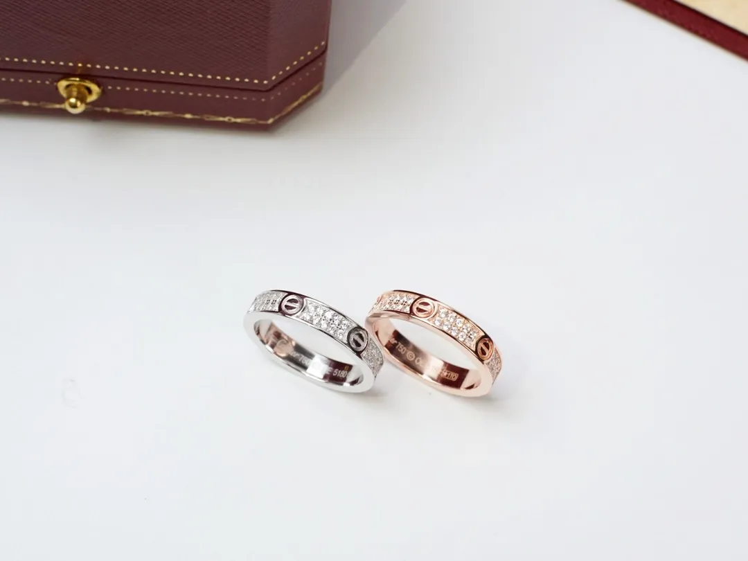 【1:1 replica】💰240 each! S9️⃣2️⃣5️⃣Cartier Baby's Breath Ring❗❗❗Accessories Cartier Cartier official website latest release 👉🏻The popular narrow version LOVE baby's breath ring is more exquisite ~ Such a beautiful thing, you must have #6789码#💋