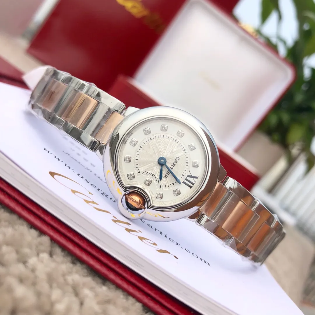 【High-end replica】💰1720! Cartier Blue Balloon rose gold pink mother-of-pearl face 28mm arrives! Big news coming‼ ️Blue balloon through special channels! One of the hottest styles in the world! A classic that can carry the years and never go out of style! Exclusive channel! The rhythm of selling one piece and one piece less! The movement is a replica of the original quartz movement. You can't find this kind of stuff in the market at all. There is actually no need to buy a quartz watch from a specialist. There is no problem with the condition of this product in any store, and it comes with an 8-year warranty!