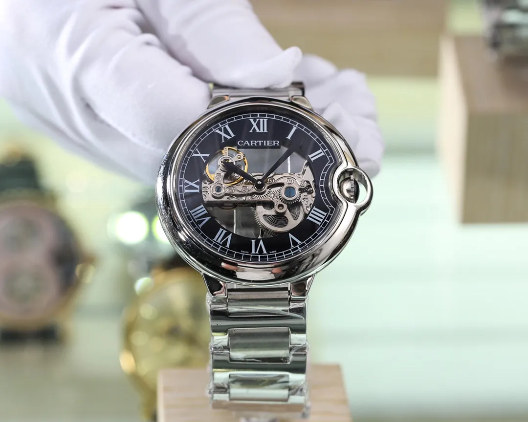 【Foreign trade import】💰1260! Cartier (extremely noble and wise work) best design [福] real shot [Type] exquisite men's watch (more excellent) real man [福] (legendary sales) [strap] genuine cowhide strap (more comfortable) deeply loved [福] [movement] super top mechanical movement (more stable) perpetual motion [福] [material] mineral super strong mirror (more wear-resistant) super thick feel [福] wise style [福] atmospheric design [福] Return of the King [福] [Size] 43mm in diameter and 13mm in thickness Smart launch! Welcome to reprint [post] [post]
