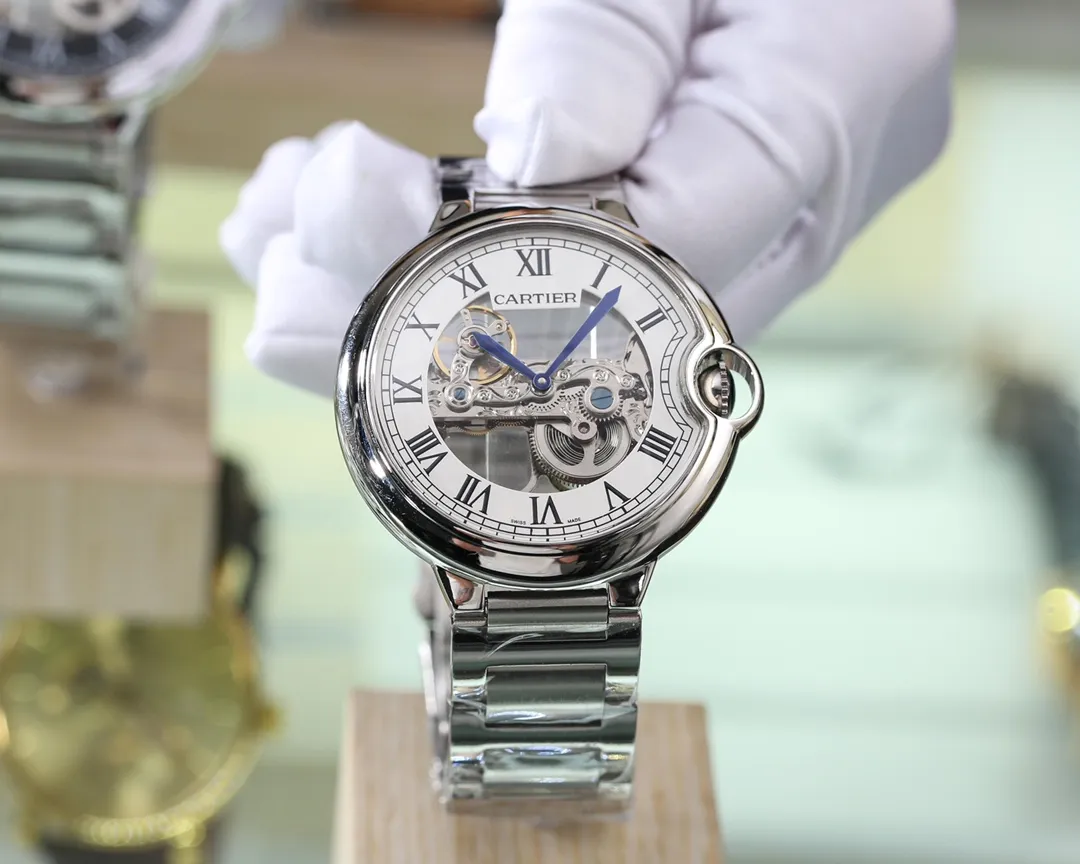 【Foreign trade import】💰1260! Cartier (extremely noble and wise work) best design [福] real shot [Type] exquisite men's watch (more excellent) real man [福] (legendary sales) [strap] genuine cowhide strap (more comfortable) deeply loved [福] [movement] super top mechanical movement (more stable) perpetual motion [福] [material] mineral super strong mirror (more wear-resistant) super thick feel [福] wise style [福] atmospheric design [福] Return of the King [福] [Size] 43mm in diameter and 13mm in thickness Smart launch! Welcome to reprint [post] [post]