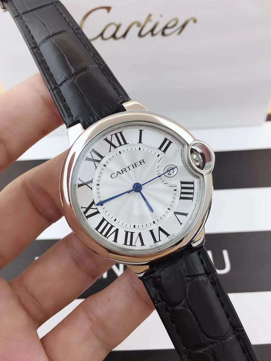 [High-end replica] 💰620 Couple model 💏 Cartier Blue Balloon! ! Stainless steel case, imported quartz movement! ! Convex coated mirror! ! Three sizes are available, 28mm 33mm 36mm for women and 42mm for men! !