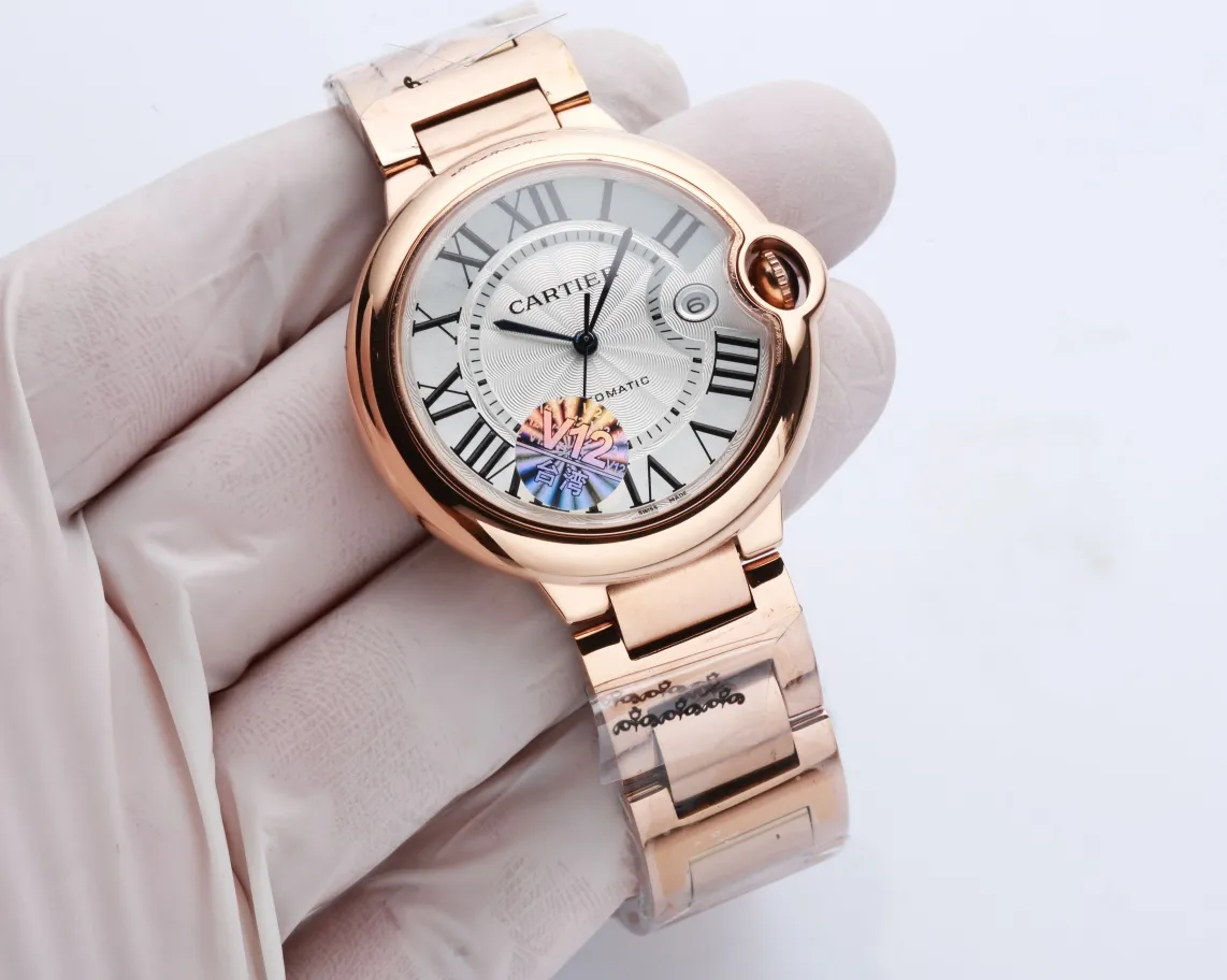 【High-end replica】💰1160! 【Customized all-in-one machine】💰1840! Cartier Blue Balloon size 42mm men's watch equipped with original imported Citizen 9015 movement sapphire glass mirror 316 stainless steel strap original folding buckle 316 stainless steel case