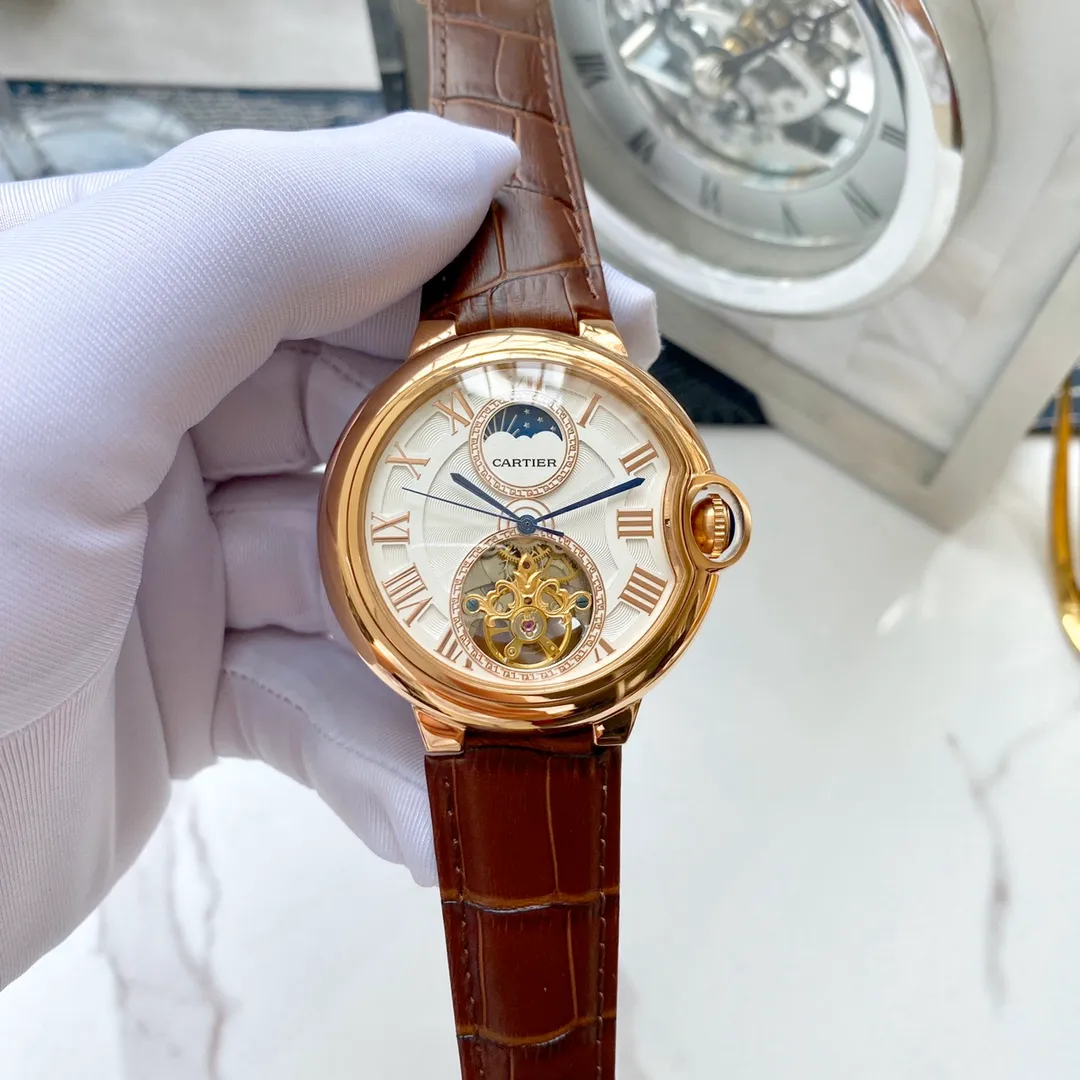 【Foreign trade import】💰1300! The best design of Cartier (exquisite, wise and wise work) [Fu] [Type] Exquisite men's watch (more excellent) for real men [Fu] (legendary sales) [Strap] Made of genuine cowhide & stainless steel strap (more comfortable) and deeply loved [Fu] [Movement] Super top mechanical movement (more stable) Perpetual and permanent [Fu] [Material] Mineral super strong mirror (more wear-resistant) Super thick feel [Fu] Smart style [Fu] Atmospheric design [Blessings] Return of the King [Blessings] Beauty of the Stars [Size] 43mm in diameter and 13mm thick Smart launch! Welcome to reprint [post] [post]