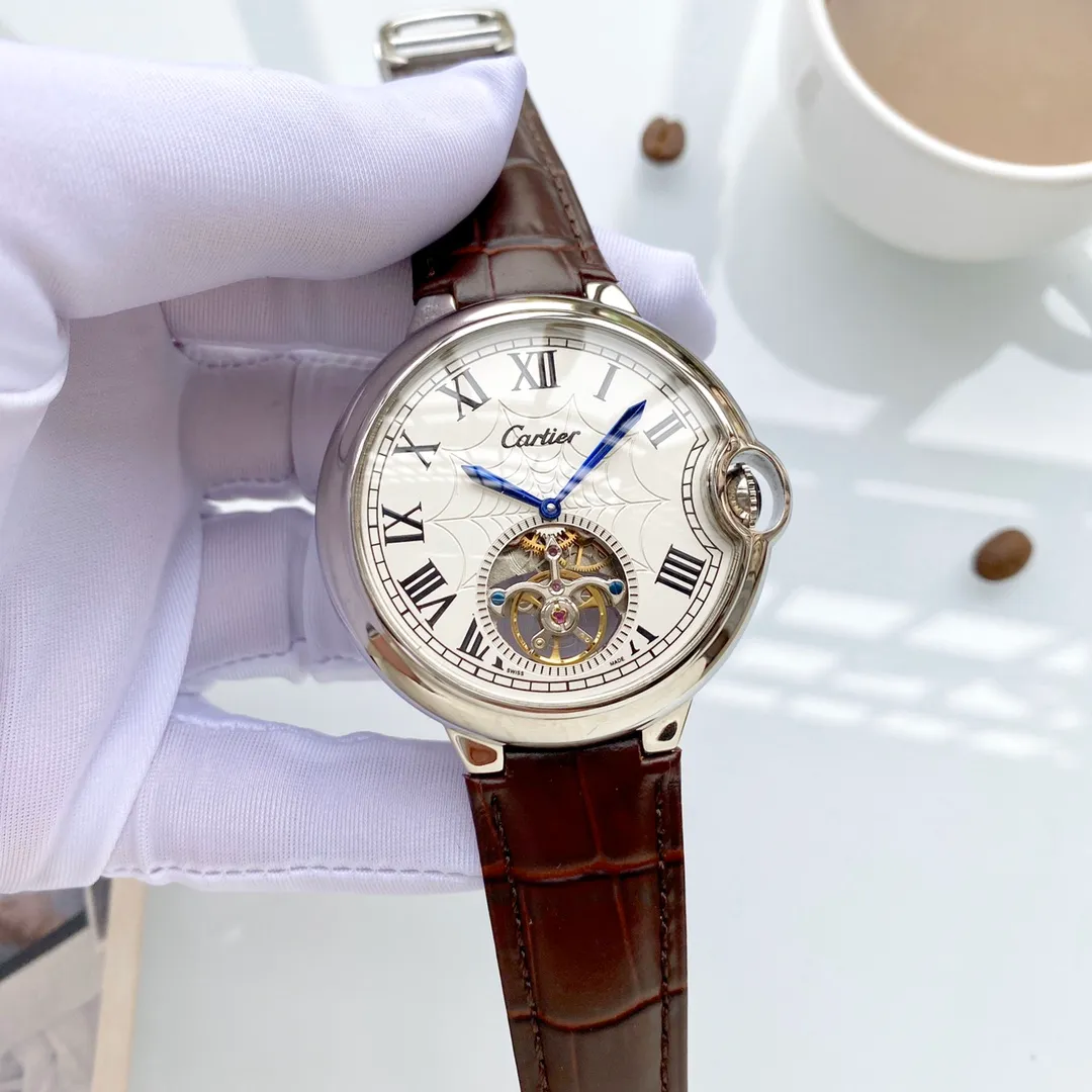 【Foreign trade import】💰1200! Cartier (extremely noble and wise work) best design [福] real shot [Type] exquisite men's watch (more excellent) real man [福] (legendary sales) [strap] genuine cowhide strap (more comfortable) deeply loved [福] [movement] super top mechanical movement (more stable) perpetual motion [福] [material] mineral super strong mirror (more wear-resistant) super thick feel [福] wise style [福] atmospheric design [福] Return of the King [福] [Size] 43mm in diameter and 13mm in thickness Smart launch! Welcome to reprint [post] [post]