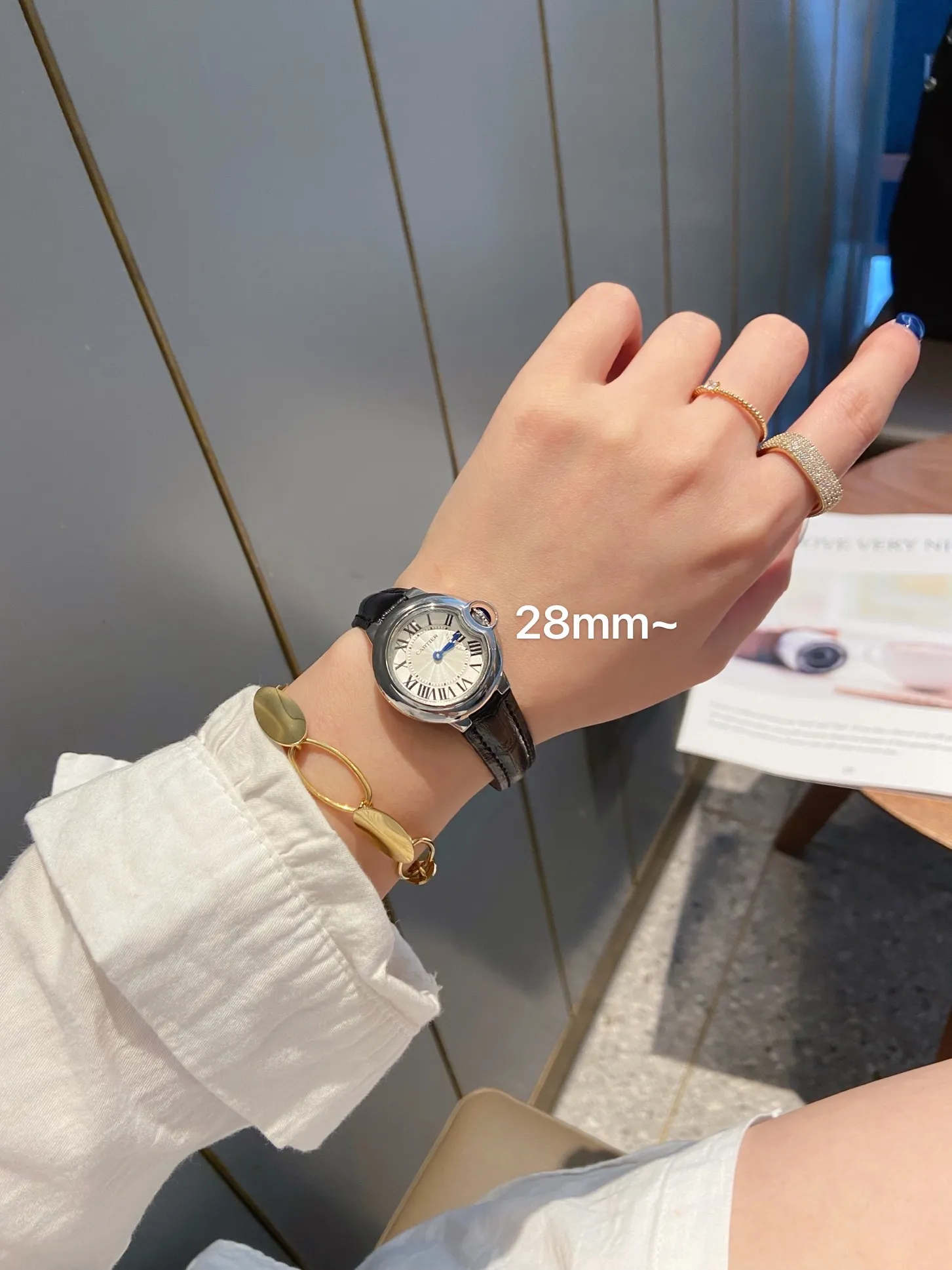 [High-end replica] 💰620 Couple model 💏 Cartier Blue Balloon! ! Stainless steel case, imported quartz movement! ! Convex coated mirror! ! Three sizes are available, 28mm 33mm 36mm for women and 42mm for men! !