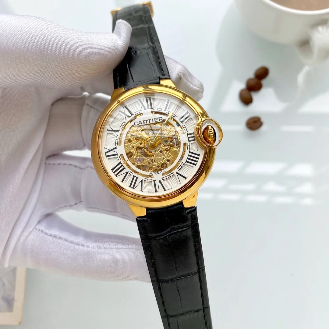 【Foreign trade import】💰1320! Cartier (extremely noble and wise work) best design [福] [Type] exquisite men's watch (more excellent) real man [福] (legendary sales) [strap] genuine cowhide strap (more comfortable) deeply loved [福] [movement] super top mechanical movement (more stable) perpetual motion [福] [material] mineral super strong mirror (more wear-resistant) super thick feel [福] wise style [福] atmospheric design [福] Return of the King [福] [Size] 42mm in diameter and 12mm thick, smart launch! Welcome to reprint [post] [post]