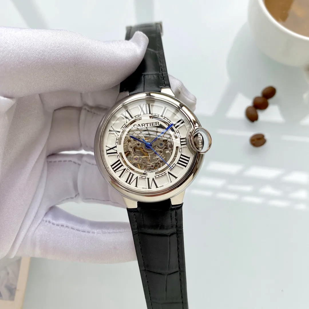 【Foreign trade import】💰1320! Cartier (extremely noble and wise work) best design [福] [Type] exquisite men's watch (more excellent) real man [福] (legendary sales) [strap] genuine cowhide strap (more comfortable) deeply loved [福] [movement] super top mechanical movement (more stable) perpetual motion [福] [material] mineral super strong mirror (more wear-resistant) super thick feel [福] wise style [福] atmospheric design [福] Return of the King [福] [Size] 42mm in diameter and 12mm thick, smart launch! Welcome to reprint [post] [post]
