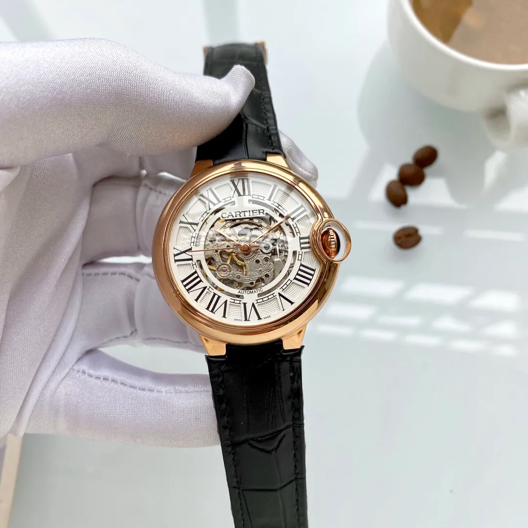 【Foreign trade import】💰1320! Cartier (extremely noble and wise work) best design [福] [Type] exquisite men's watch (more excellent) real man [福] (legendary sales) [strap] genuine cowhide strap (more comfortable) deeply loved [福] [movement] super top mechanical movement (more stable) perpetual motion [福] [material] mineral super strong mirror (more wear-resistant) super thick feel [福] wise style [福] atmospheric design [福] Return of the King [福] [Size] 42mm in diameter and 12mm thick, smart launch! Welcome to reprint [post] [post]