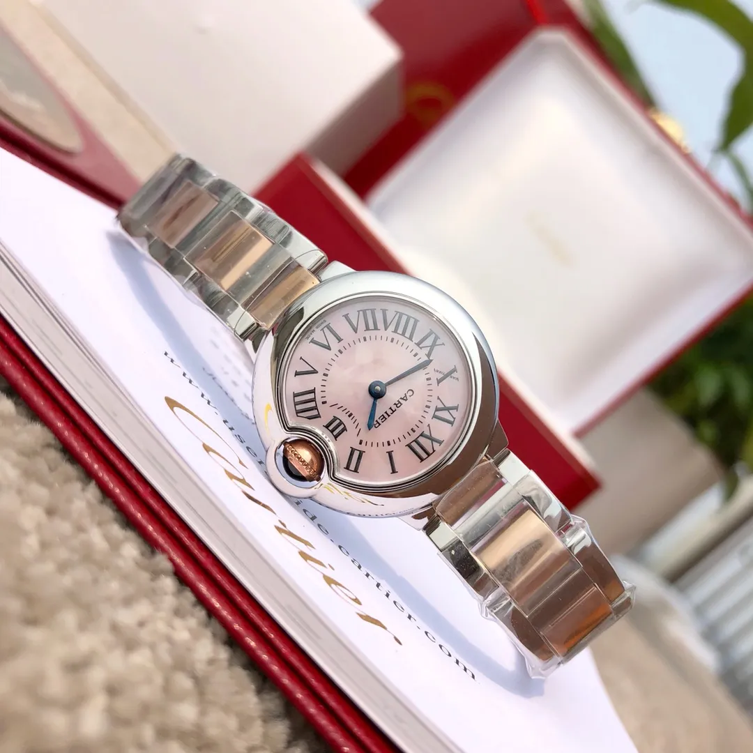 【High-end replica】💰1720! Cartier Blue Balloon rose gold pink mother-of-pearl face 28mm arrives! Big news coming‼ ️Blue balloon through special channels! One of the hottest styles in the world! A classic that can carry the years and never go out of style! Exclusive channel! The rhythm of selling one piece and one piece less! The movement is a replica of the original quartz movement. You can't find this kind of stuff in the market at all. There is actually no need to buy a quartz watch from a specialist. There is no problem with the condition of this product in any store, and it comes with an 8-year warranty!