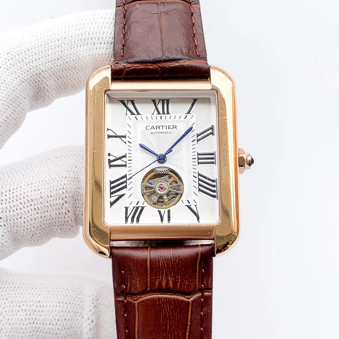 【Customized all-in-one machine】💰1720! Cartier-CARTIER🏅🏅 Type: Men's watch🎉🎉 Case: Top version 316 stainless steel L Strap: Imported calfskin strap/316L stainless steel strap Movement: Fully automatic imported 9015 all-in-one mechanical movement⚙️ Mirror: Sapphire mirror Size: 44mm in diameter, 12mm thick 🍷Exquisite inheritance of real effects, quality assurance! ‼ ️The elegant style instantly enhances the charm of men and is a symbol of taste and noble life!