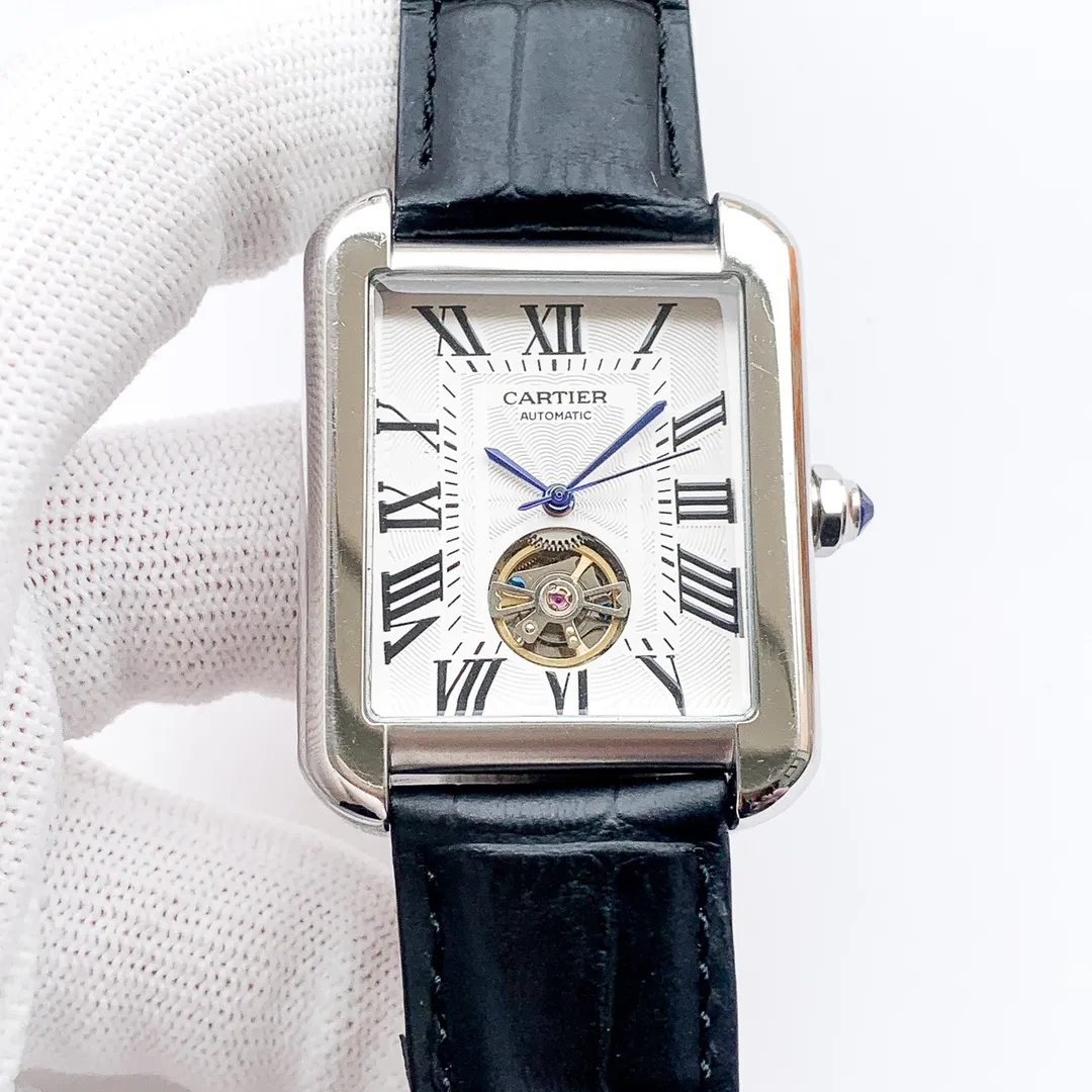 【Customized all-in-one machine】💰1720! Cartier-CARTIER🏅🏅 Type: Men's watch🎉🎉 Case: Top version 316 stainless steel L Strap: Imported calfskin strap/316L stainless steel strap Movement: Fully automatic imported 9015 all-in-one mechanical movement⚙️ Mirror: Sapphire mirror Size: 44mm in diameter, 12mm thick 🍷Exquisite inheritance of real effects, quality assurance! ‼ ️The elegant style instantly enhances the charm of men and is a symbol of taste and noble life!
