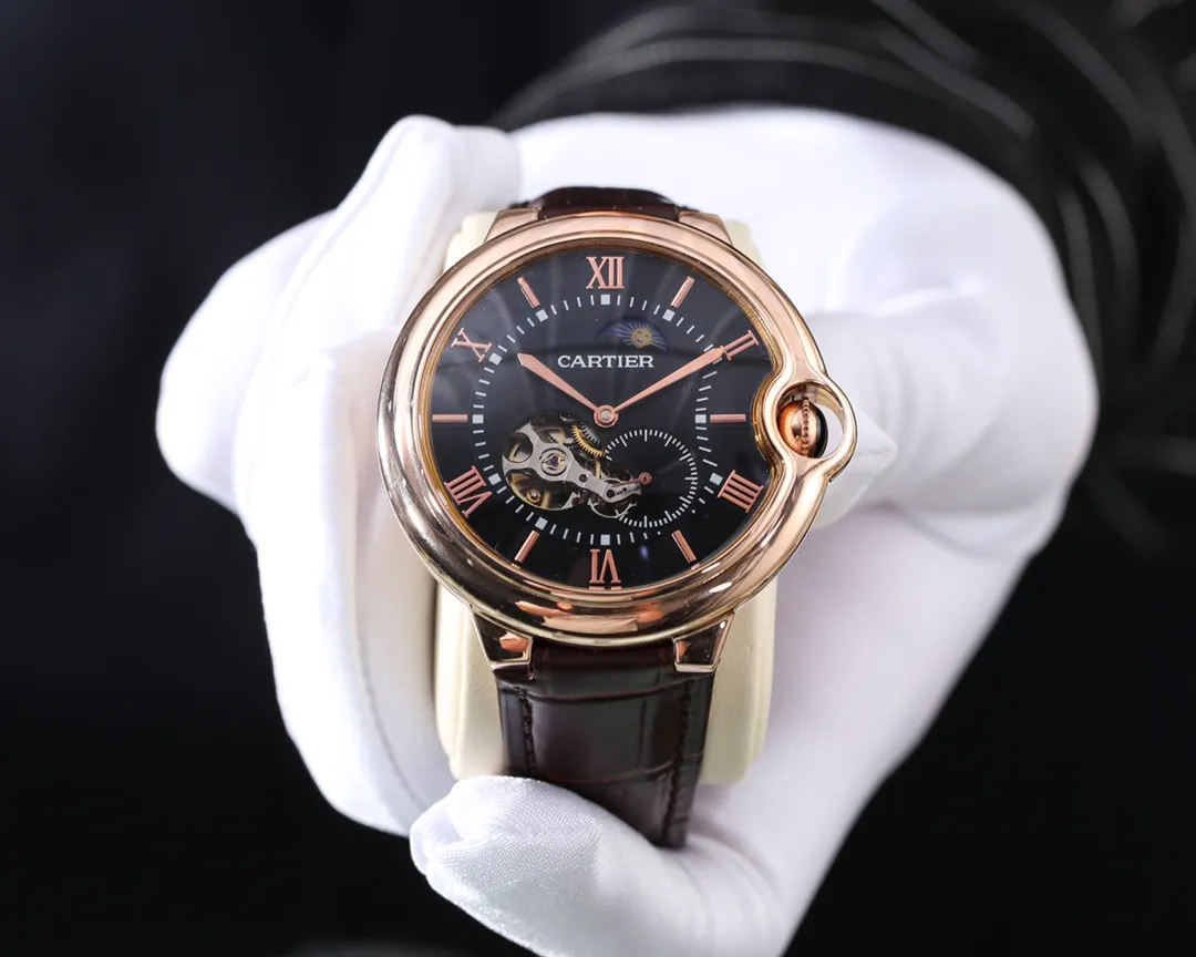 【Foreign trade import】💰1220! Cartier (Exquisite and wise work) Best design [Fu] Roman & Skeleton [Type] Exquisite men's watch (more excellent) Real man [Fu] (Legendary sales) [Strap] Genuine cowhide & stainless steel strap (more comfortable) Very popular [Fu] [Movement] Super top mechanical movement (more stable) Perpetual and permanent [Fu] [Material] Mineral super strong mirror (more wear-resistant) Super thick feeling [Fu] Smart style [福] Atmospheric design [福] Return of the King [福] [Size] 40mm in diameter and 12mm thick Smart launch! Welcome to reprint [post] [post]